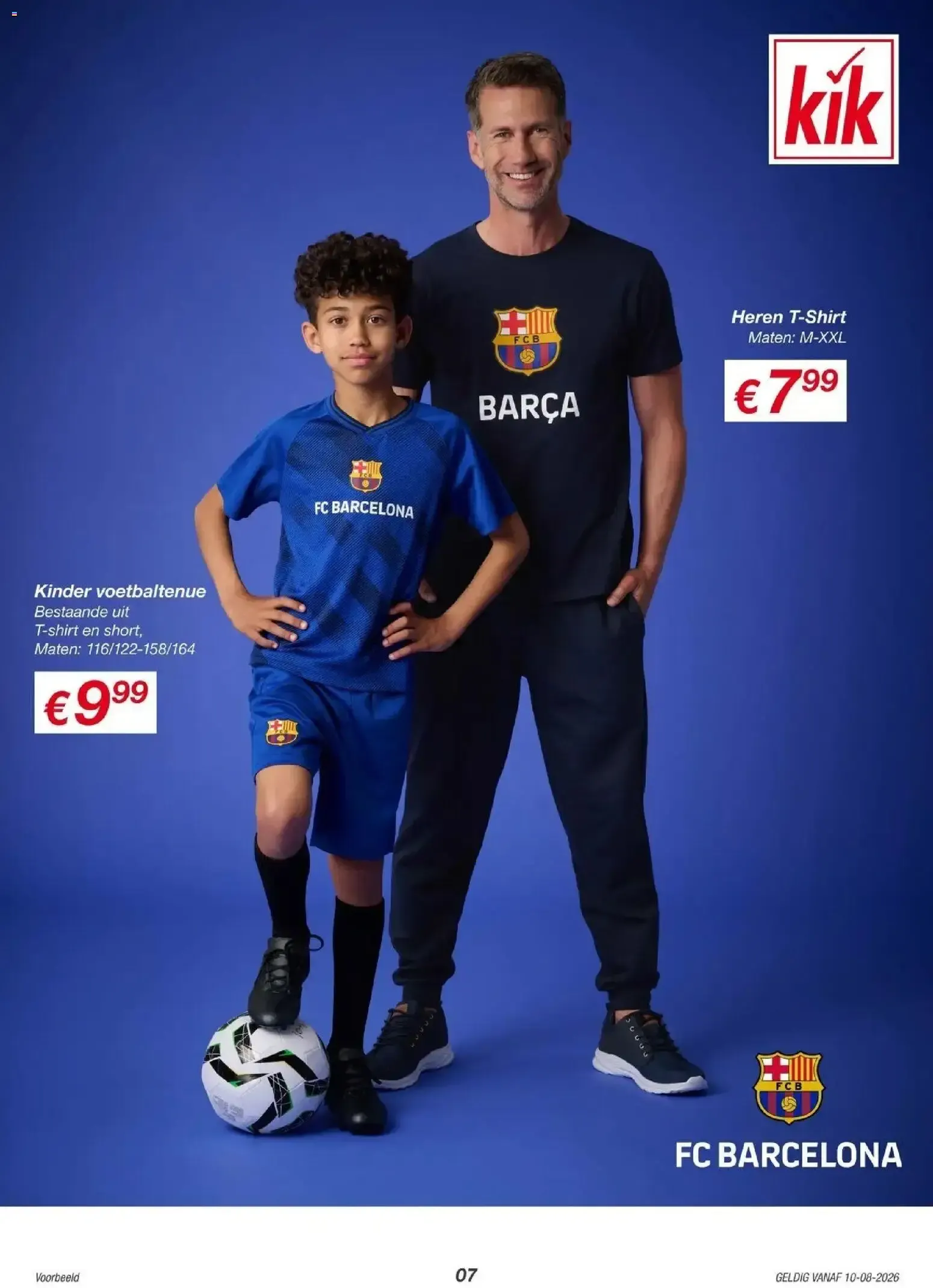 KiK: Más diversión en la escuela - Ofertas de ropa, papelería y productos Bluey/Spiderman van 10 augustus tot 16 augustus 2026 - Folder pagina 7