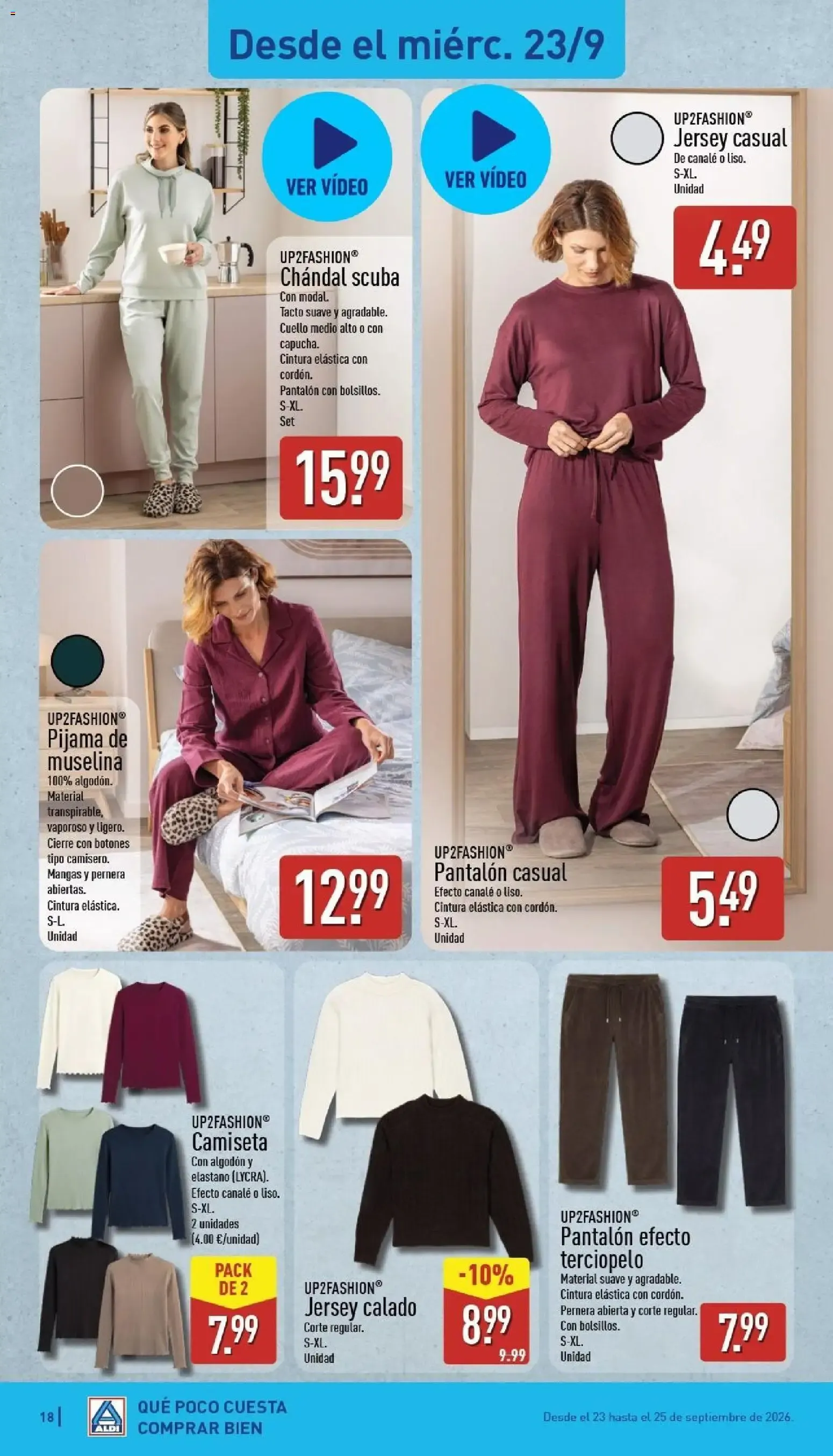 Catálogo de Aldi: Ahorra más de 2.400€ al año 21 de septiembre al 27 de septiembre 2026 - Página 18