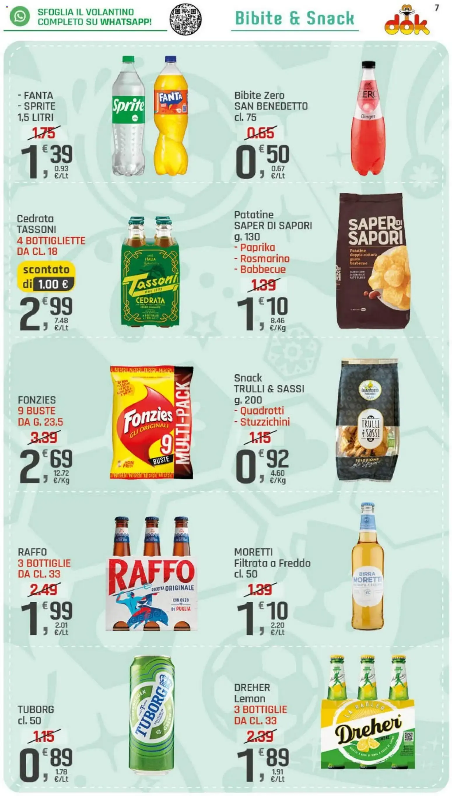 DOK Supermercati - Sotto Costo da 9 luglio a 18 luglio di 2026 - Pagina del volantino 7