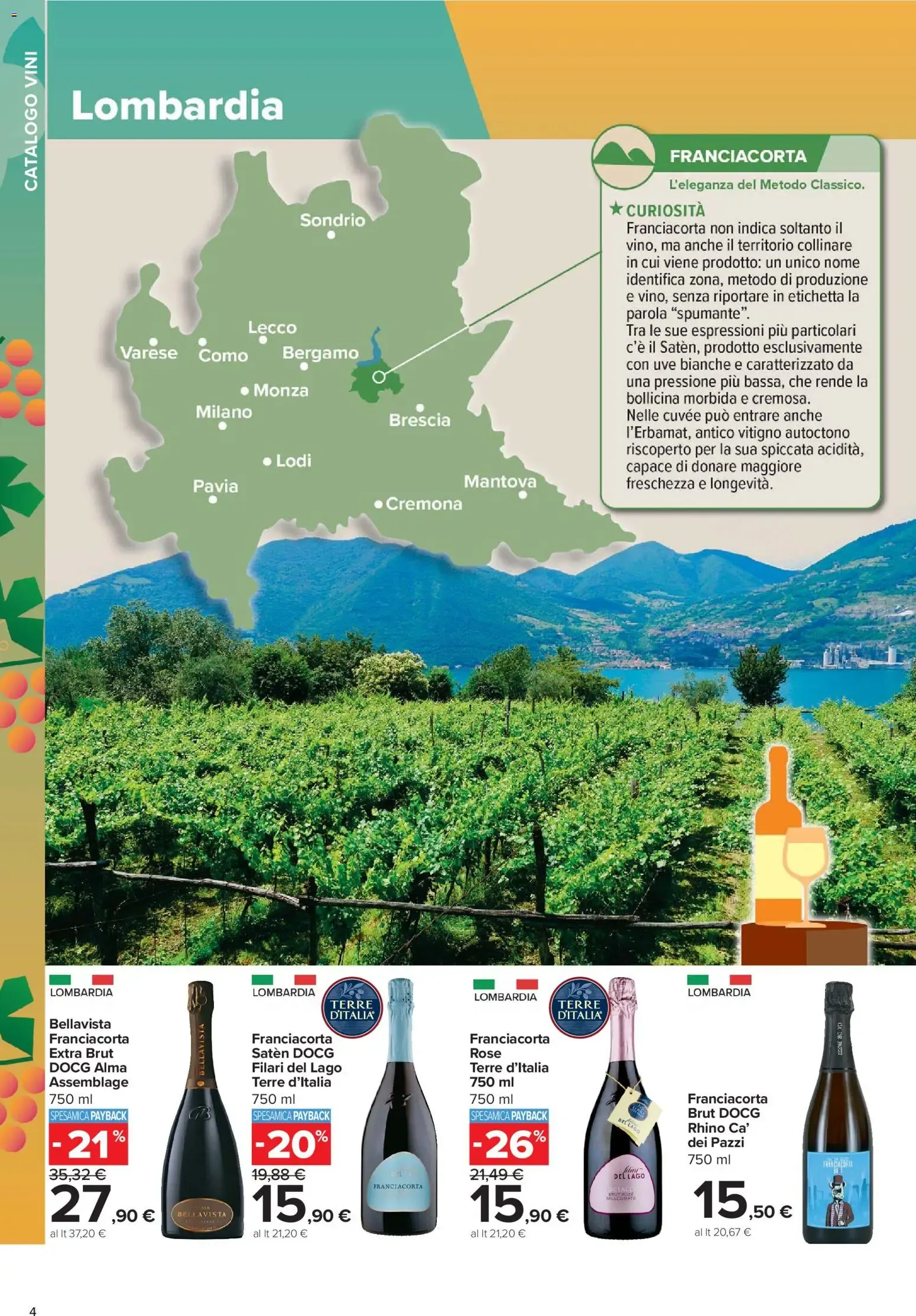 Carrefour market CATALOGO VINI DALLA TERRA AL CALICE da 5 ottobre a 8 novembre di 2026 - Pagina del volantino 4