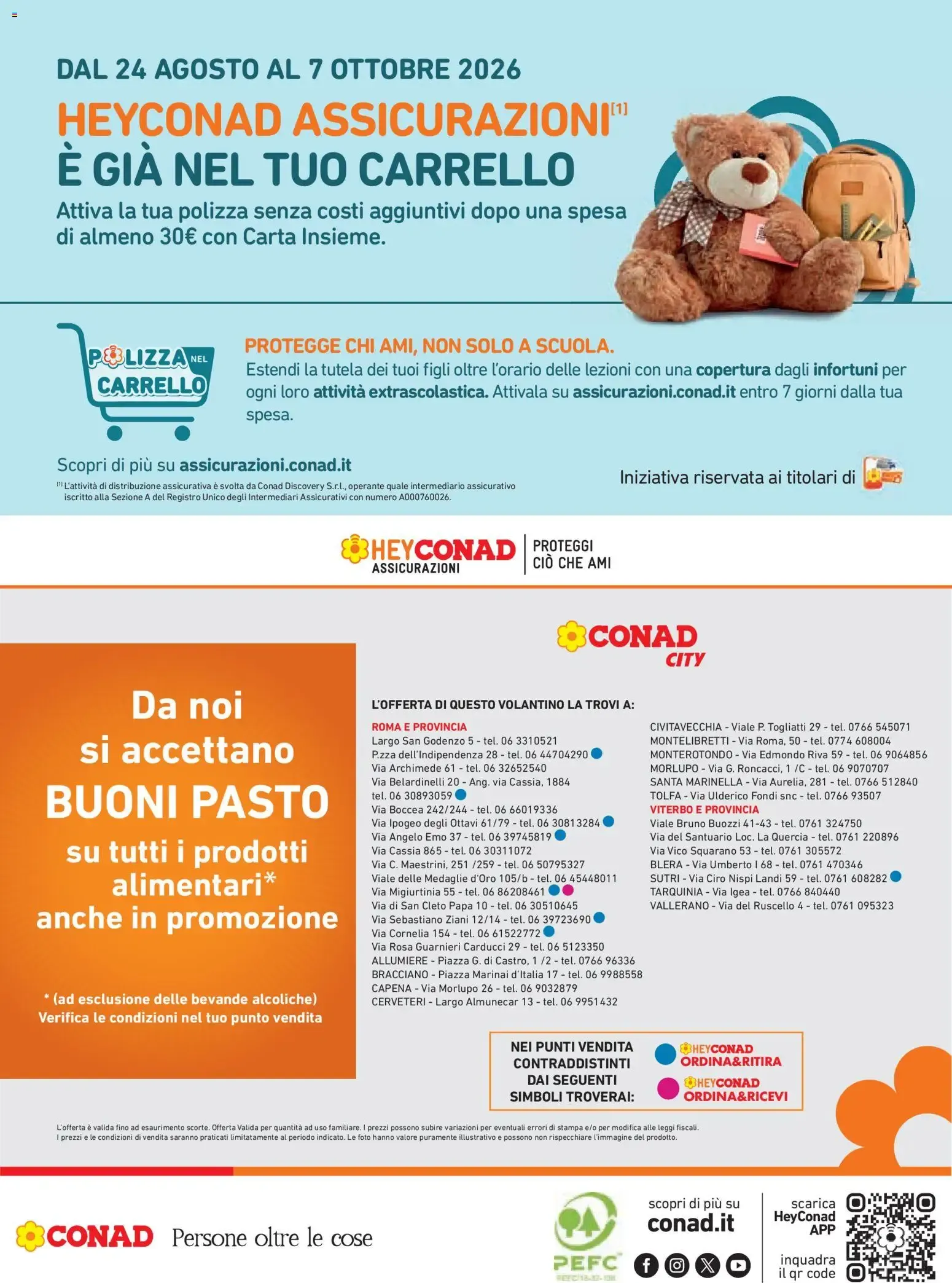 Conad City: I tuoi preferiti, al miglior prezzo da 26 agosto a 8 settembre di 2026 - Pagina del volantino 20