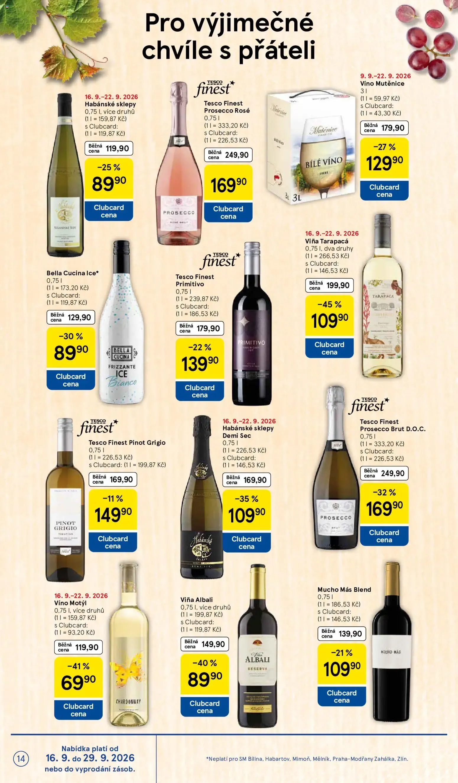 Tesco leták na tento + příští týden 16.09.2026 - 16. září 22. září 2026 - Page 14