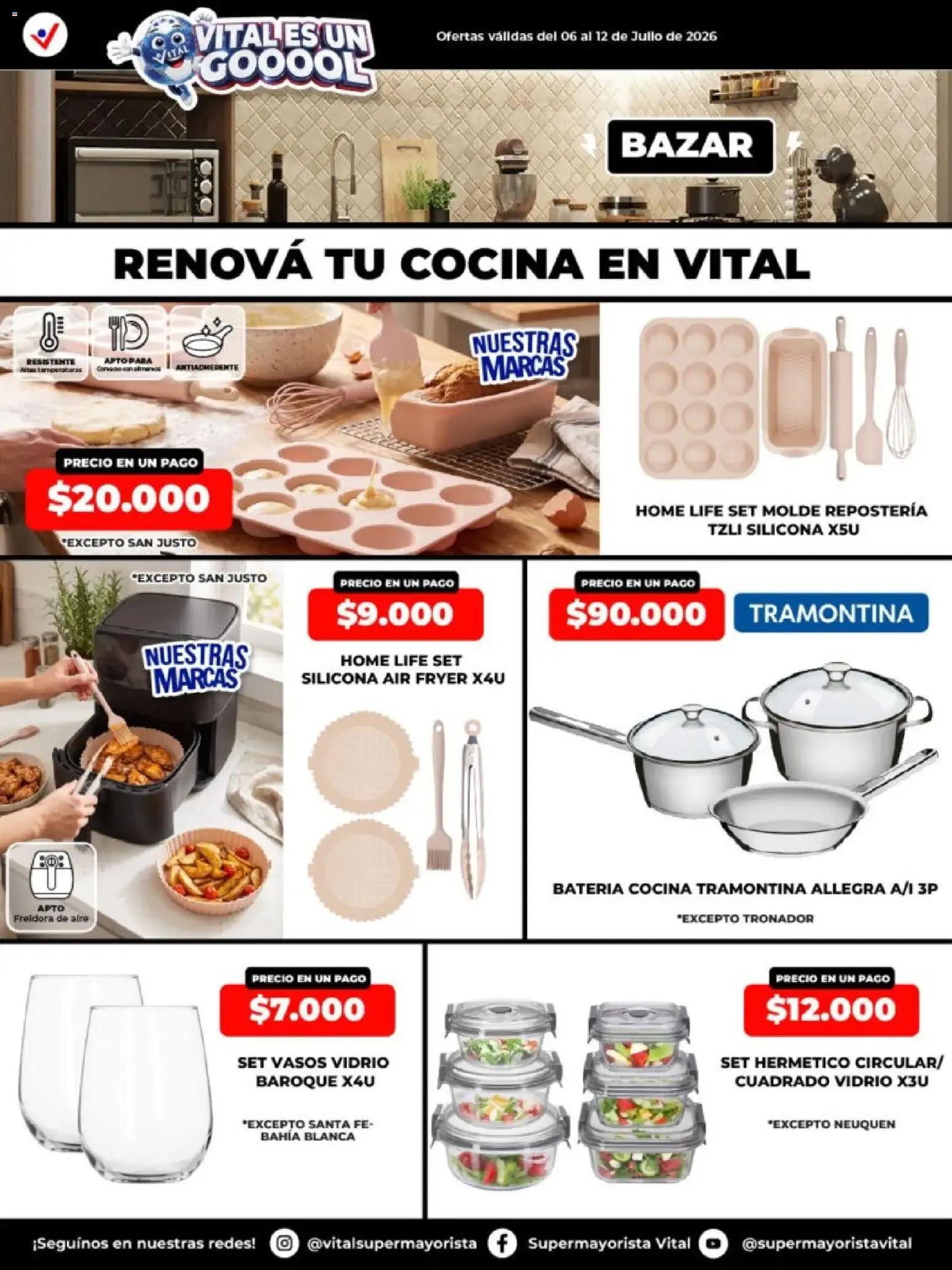 Ofertas de Vital - Especial de nonfood || del 06/07/2026 - 12/07/2026 || Catálogo 6 de julio al 12 de julio 2026 - Página 3 del catálogo