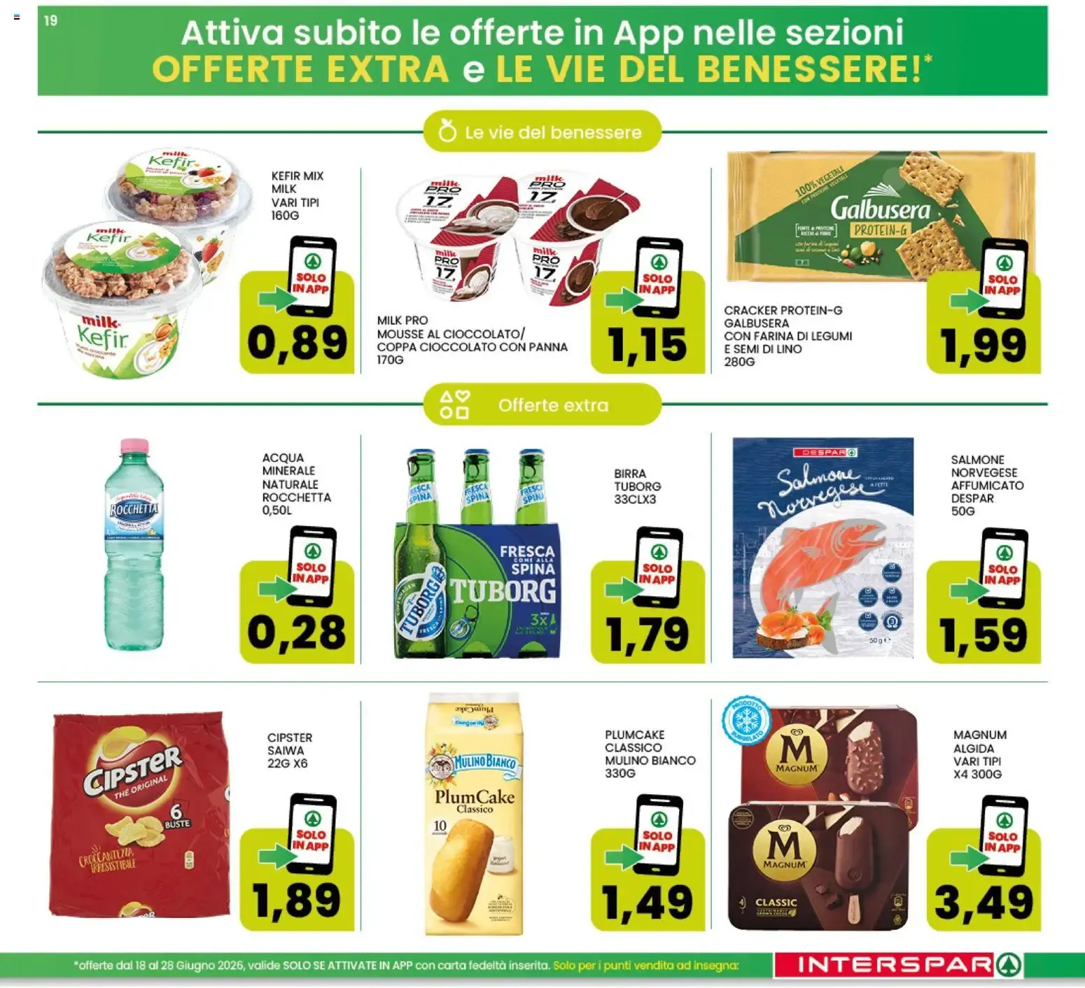 Nuovo Interspar volantino dal 18/06/2026 > offerte anteprima 🛍️ da 18 giugno a 28 giugno di 2026 - Pagina del volantino 18
