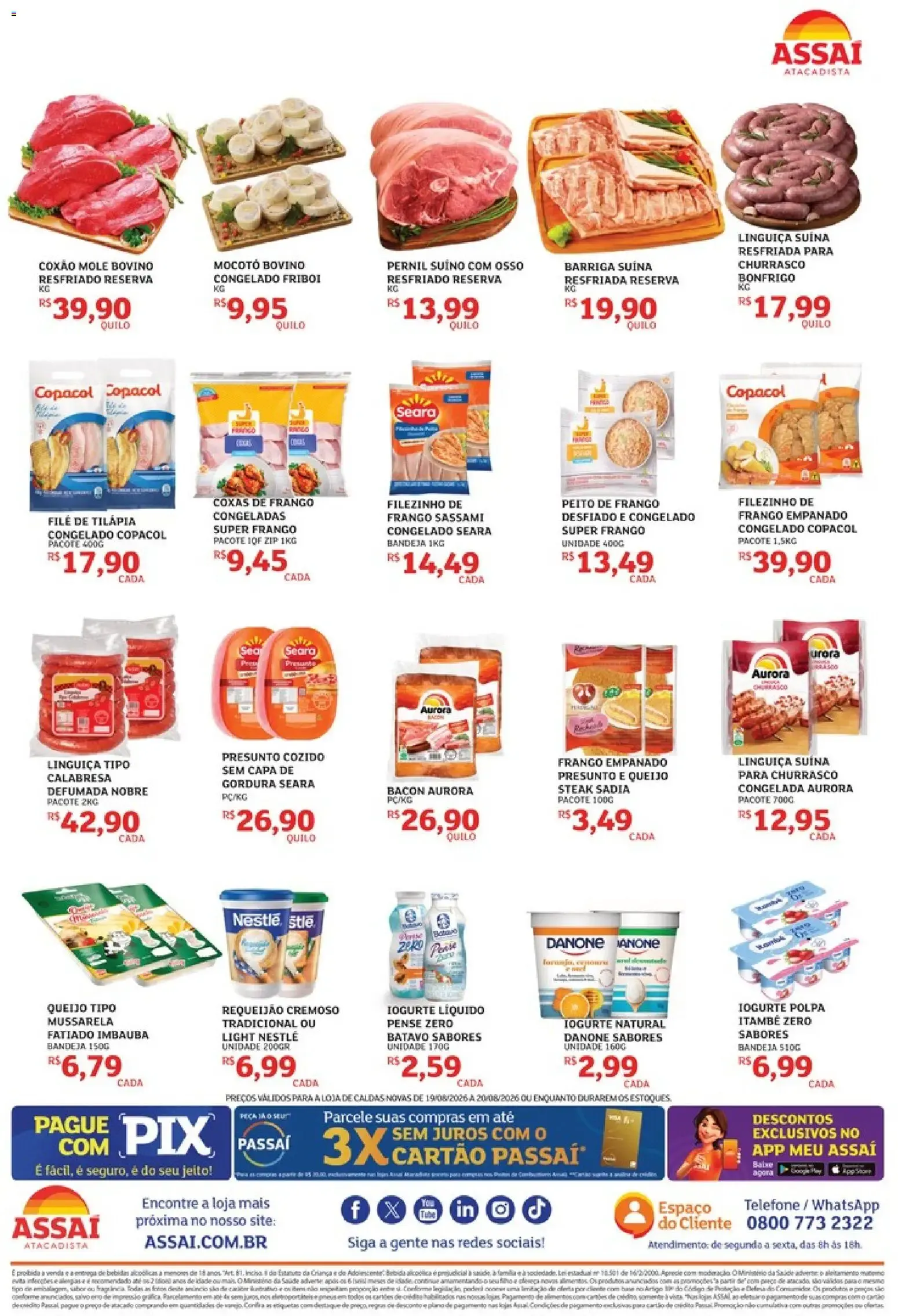 Encarte de Assaí Atacadista ofertas - GO de 19/08/2026 | Promoções Online 19 de agosto até 20 de agosto 2026 - Pagina 2