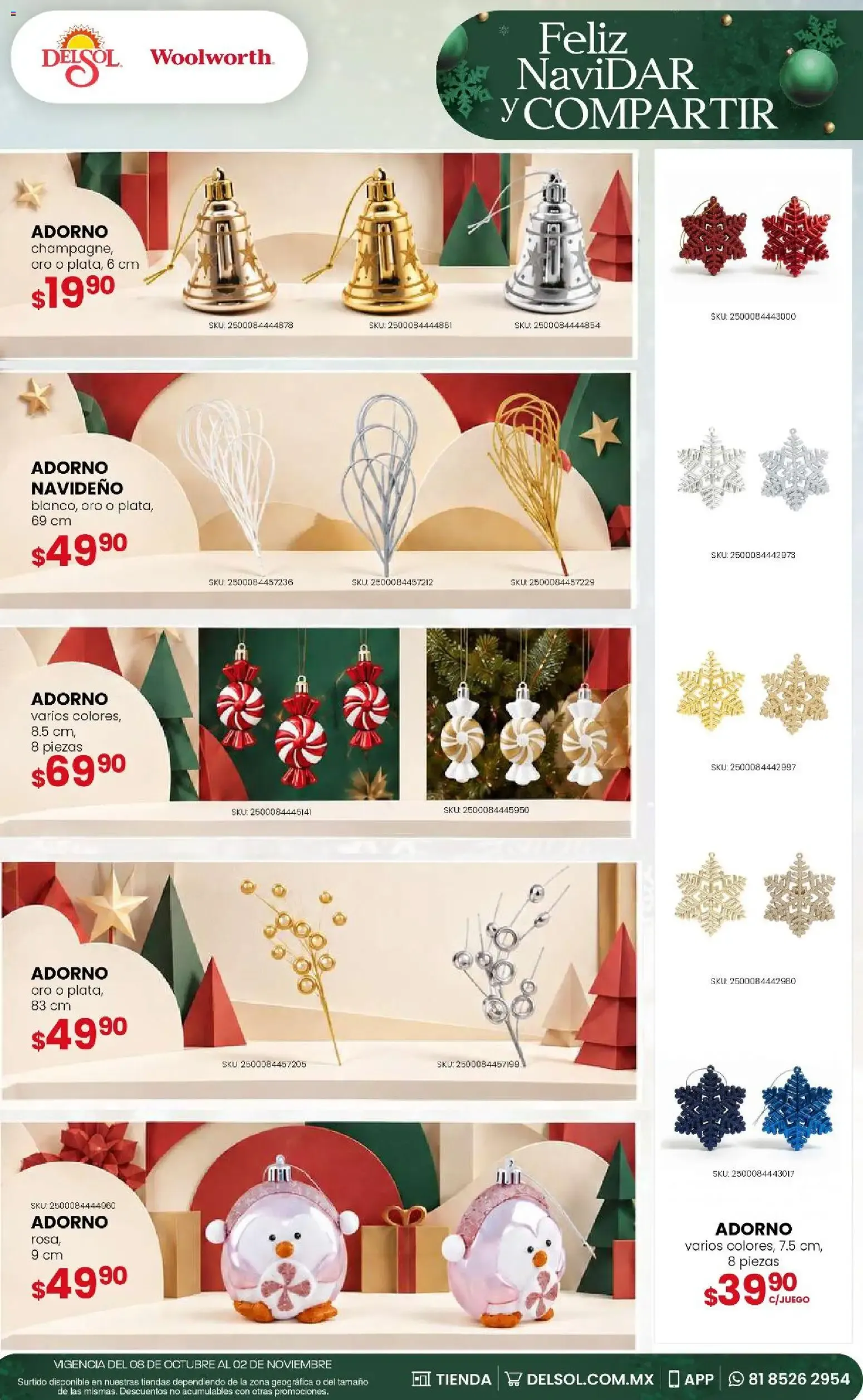 Catálogo de Del Sol y Woolworth - Feliz NaviDar y Compartir (08/10/2026 - 02/11/2026) - catálogo en línea 8 de octubre al 2 de noviembre 2026 - Pagina 15