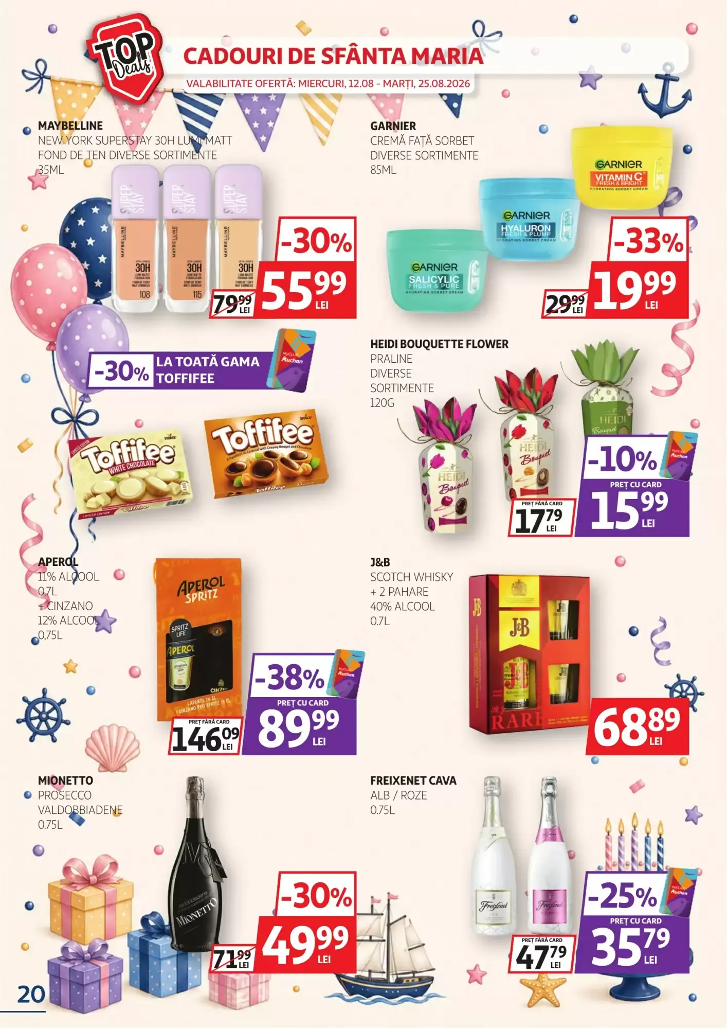 Catalog Noile oferte miercuri, 12.08 - marți, 25.08.2026 de la 12 august până la 25 august 2026 - Revista Pagina 20