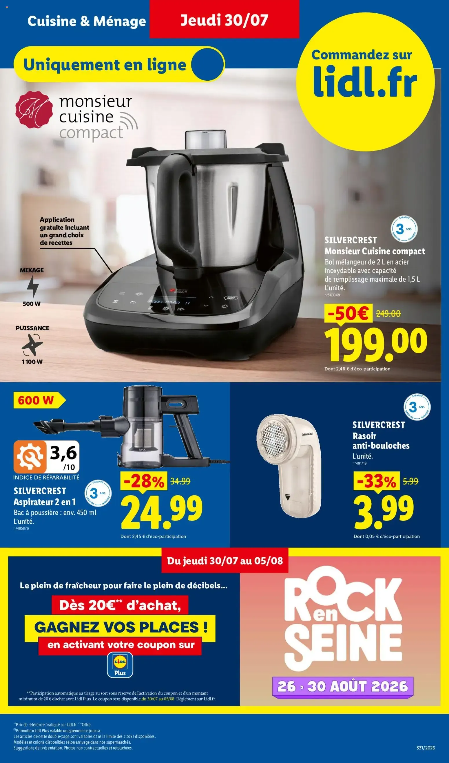 LIDL L'été des Marques du 30 juillet au 5 août 2026 - Catalogue page 37