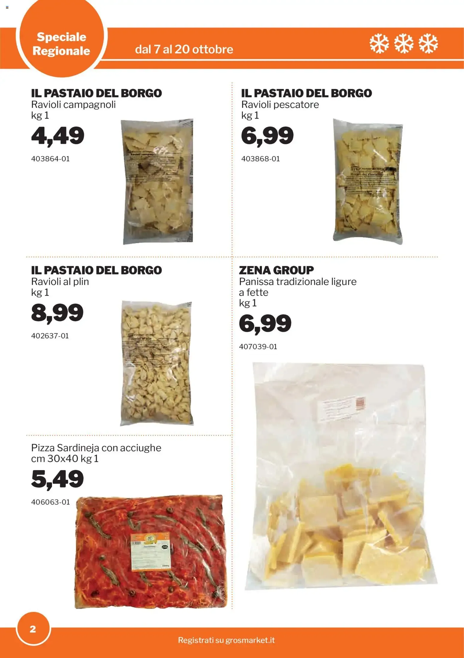 Nuovo Sogegross volantino Liguria dal 07/10/2026 > offerte anteprima 🛍️ da 7 ottobre a 20 ottobre di 2026 - Pagina del volantino 2