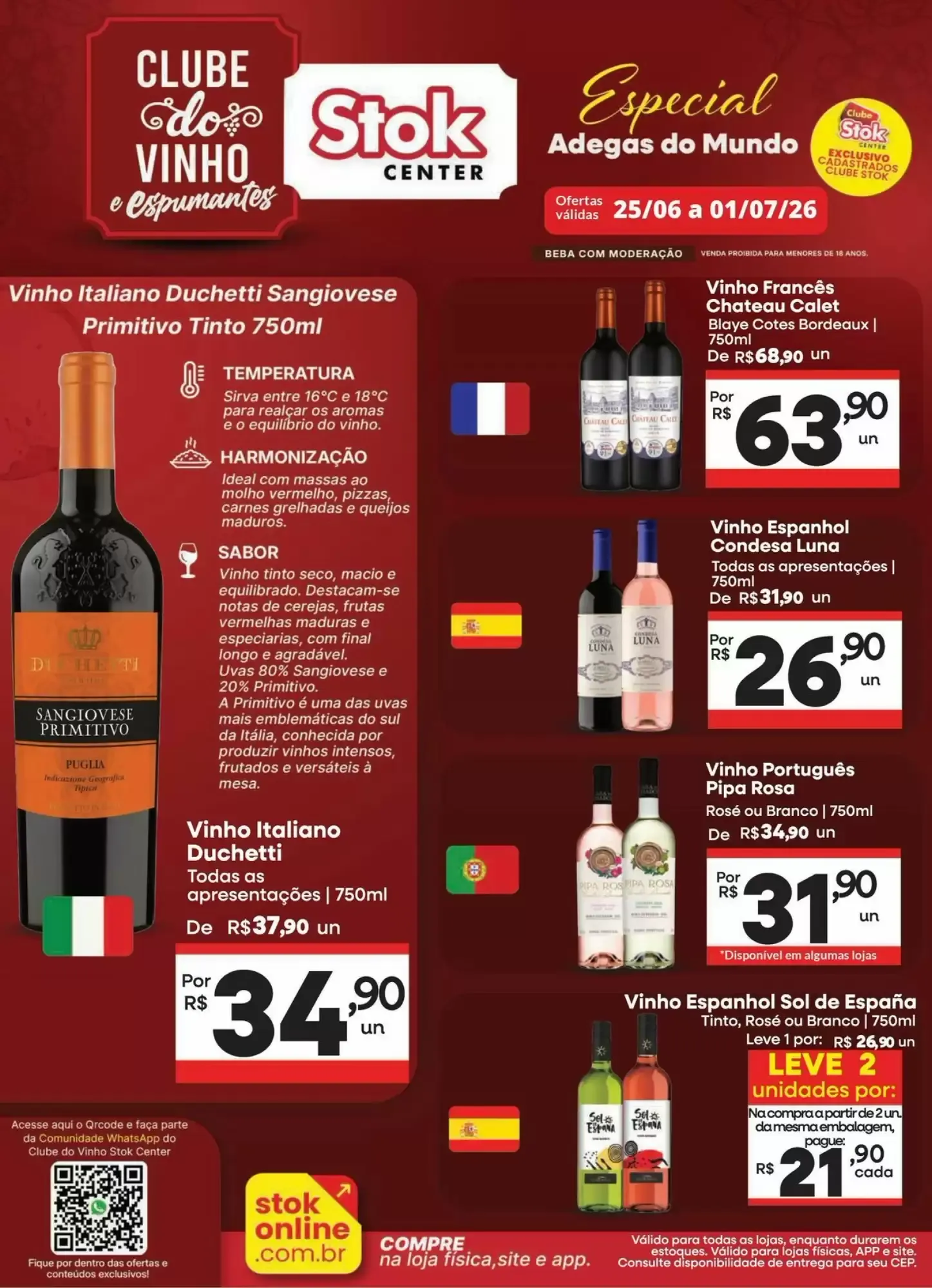 Encarte de Encarte Stok Center semana 26 25 de junho até 1 de julho 2026 - Pagina 1