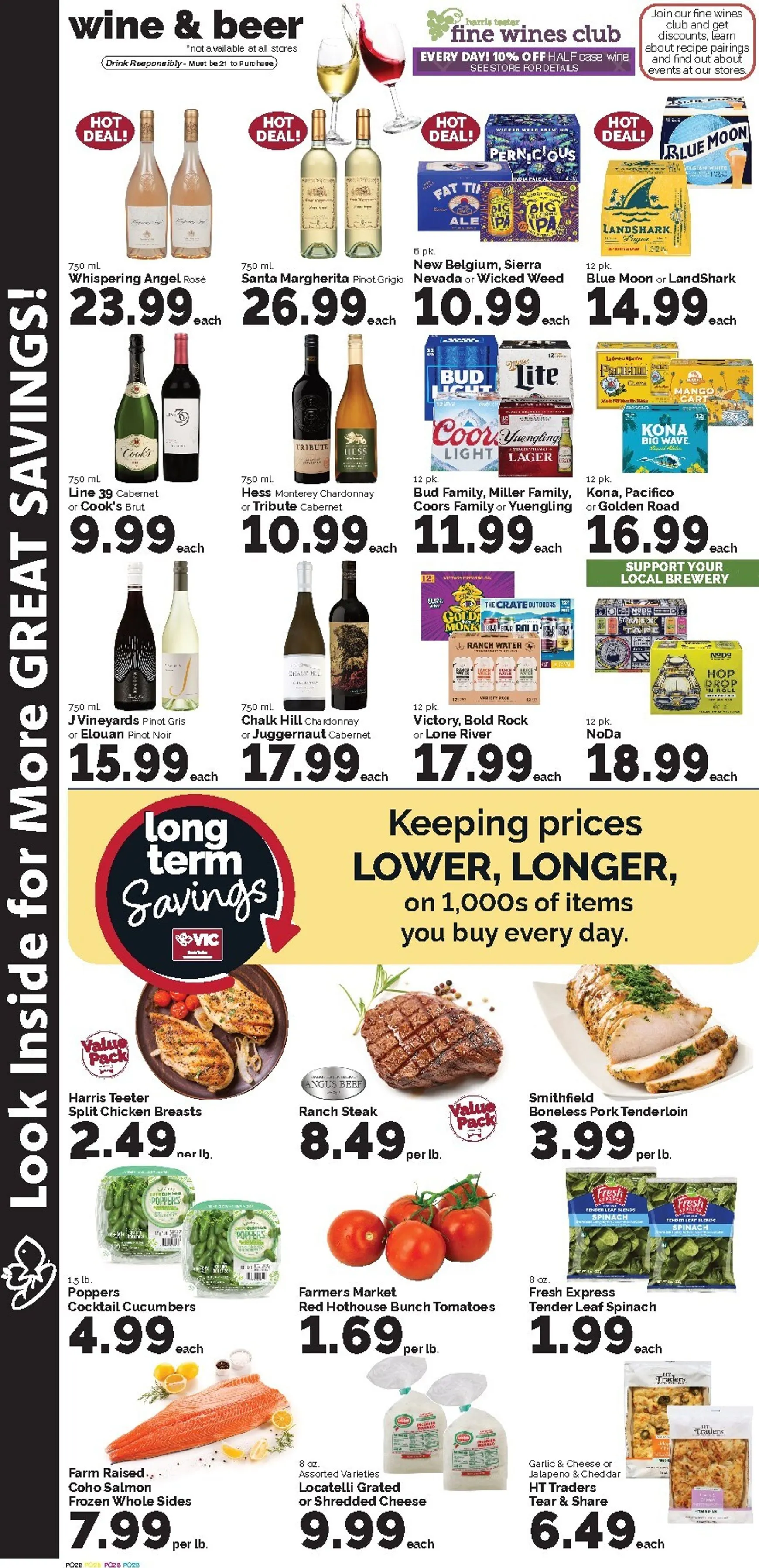 Weekly ad Current Harris Teeter leaflet valid from Wednesday 07/29/2026 to Tuesday 08/04/2026 from July 29 to August 4 2026 - Page 11