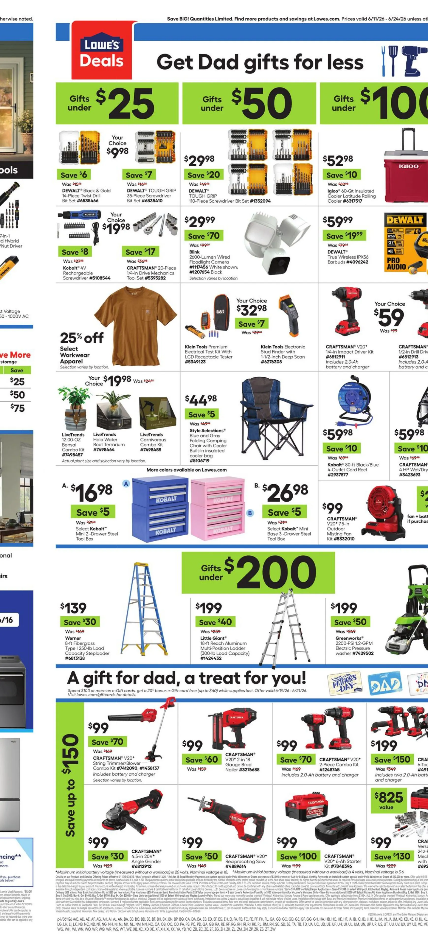 Weekly ad Lowe's Extra Big Deals from June 11 to June 15 2026 - Page 5