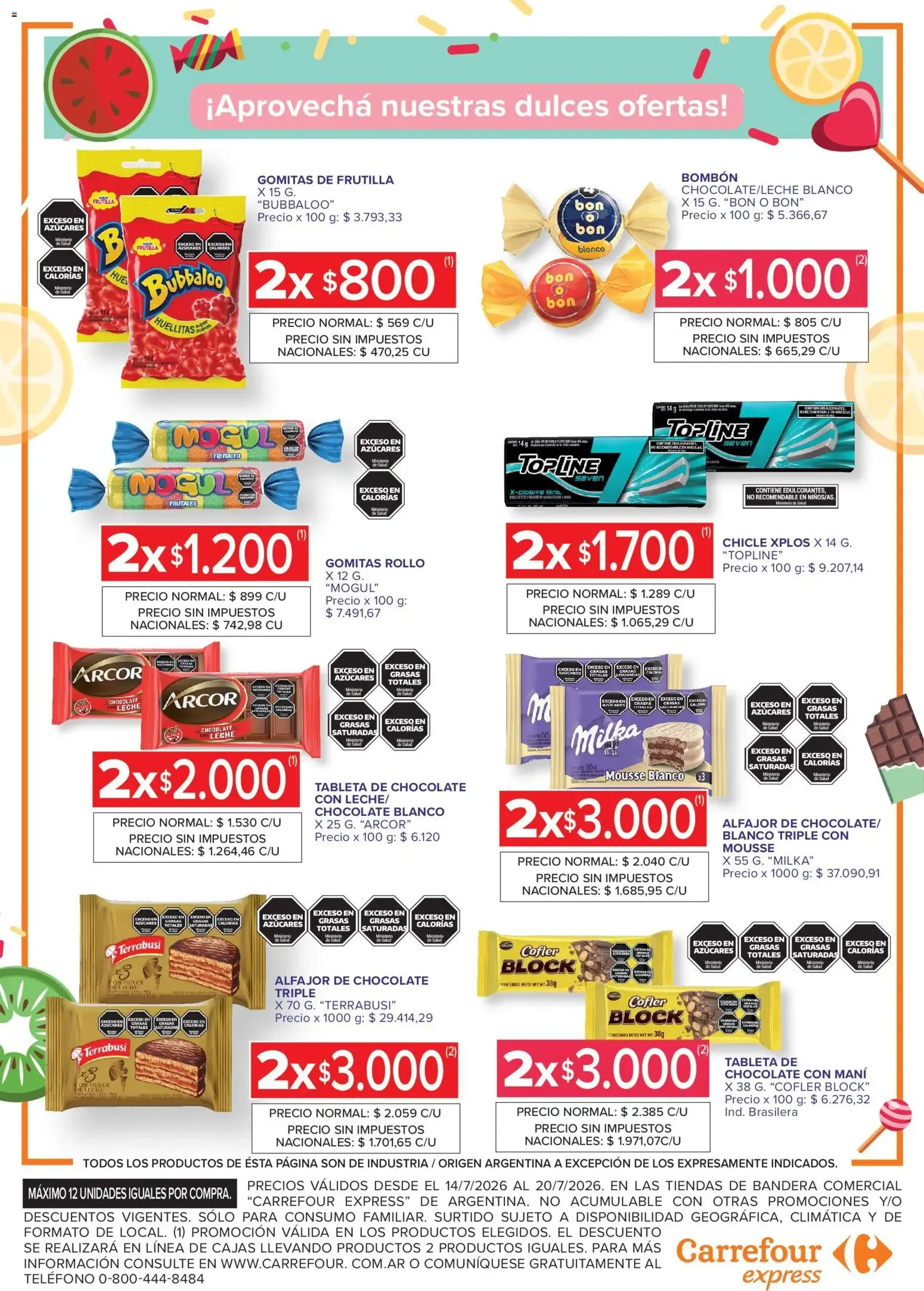Ofertas de Carrefour Express || del 14/07/2026 - 21/07/2026 || Promociones 14 de julio al 20 de julio 2026 - Página 6 del catálogo