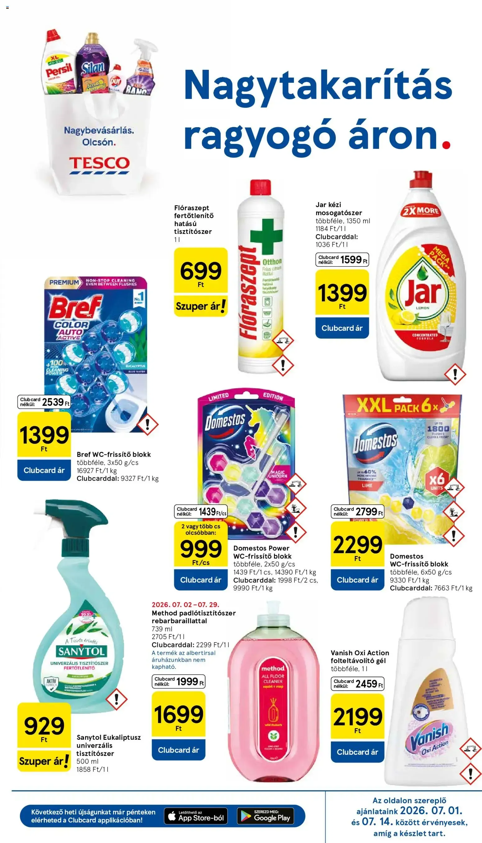 Katalógus Tesco Szupermarket akciós újság - 2026.07.09.-tól - online július 9.-tól július 15.-ig 2026. - Oldal 7