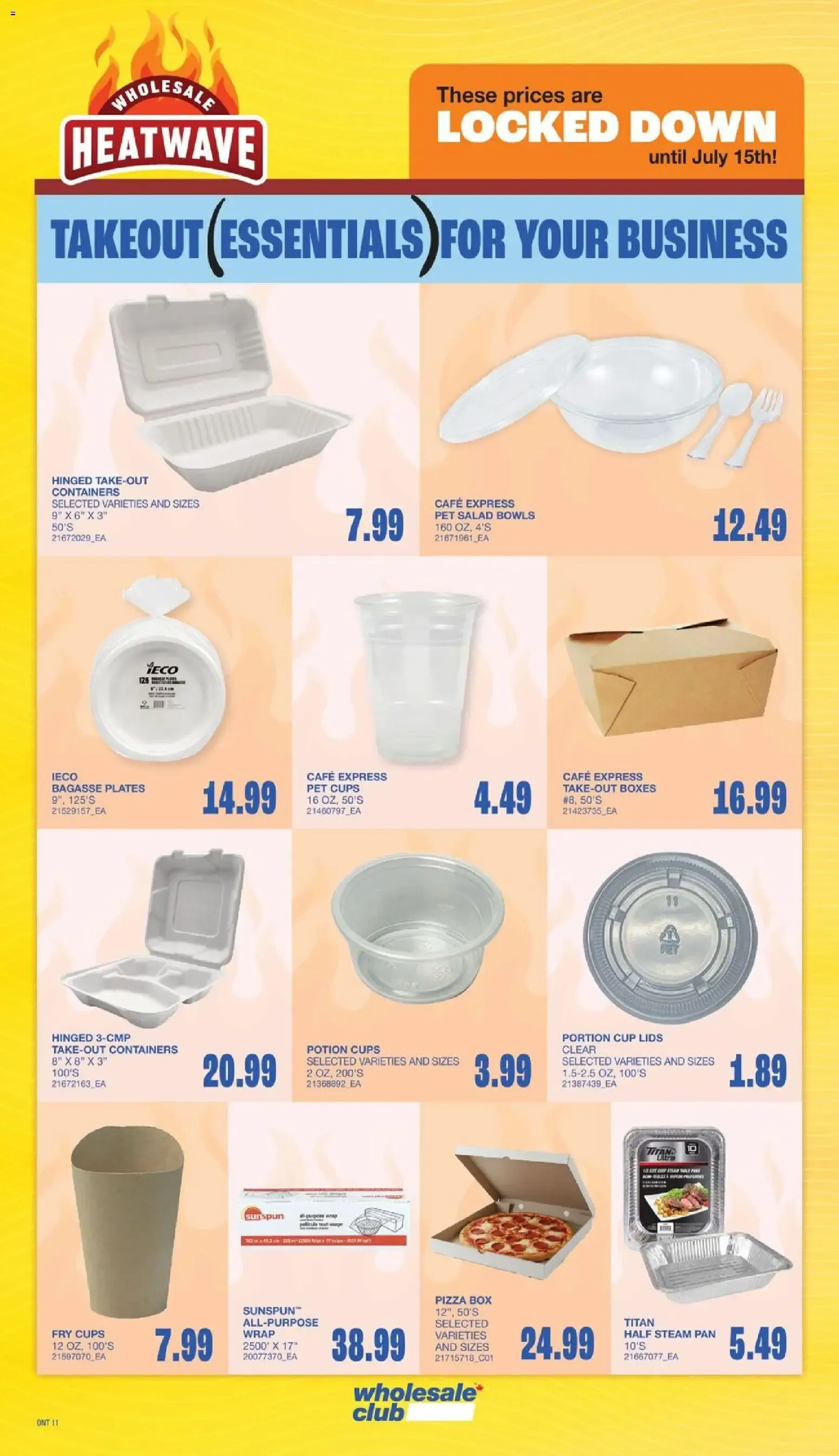 Wholesale Club weekly flyer / circulaire from Jun 4, 2026 > weekly specials & deals from June 1 to June 30 2026 - flyer page 18