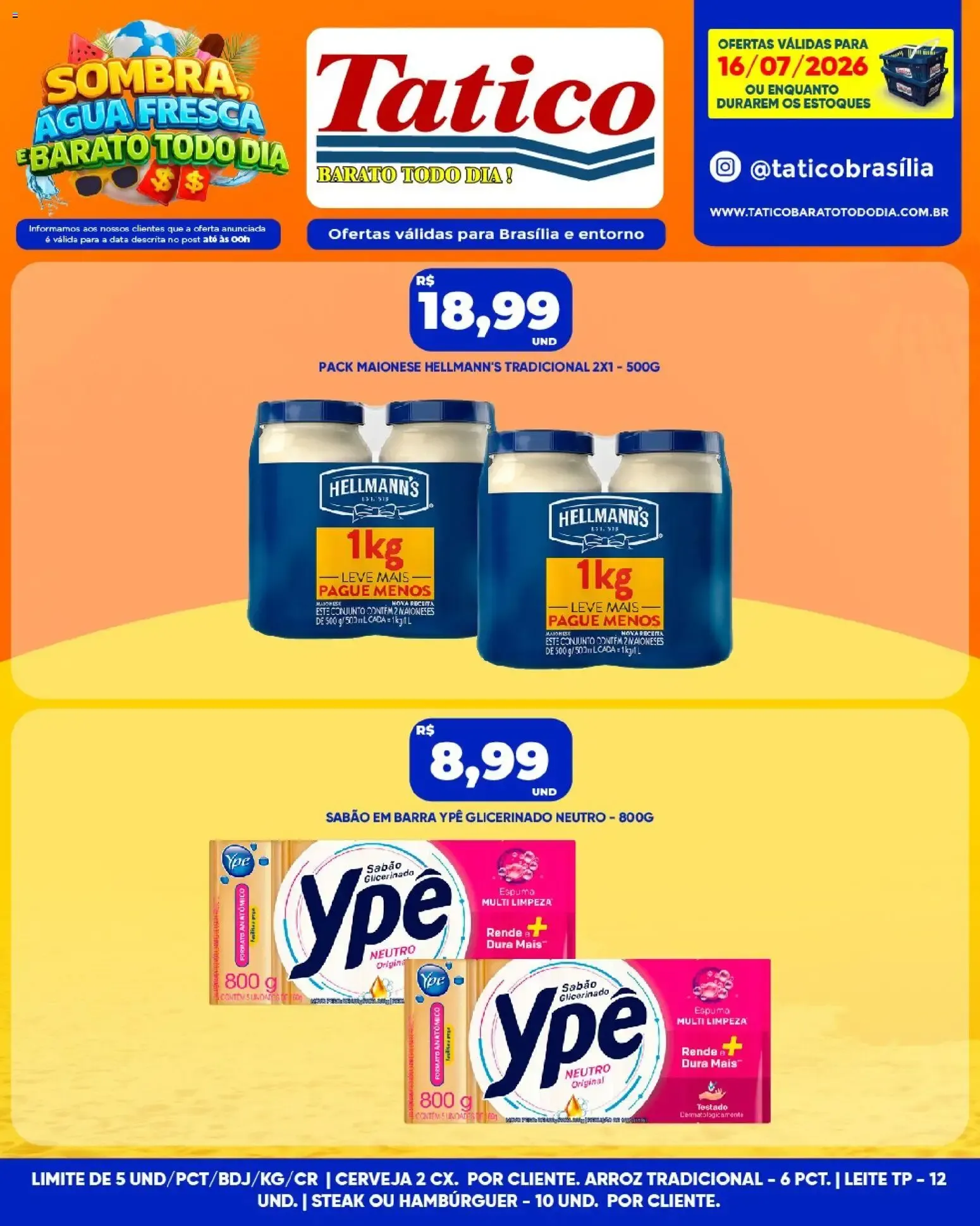 Encarte de Tatico ofertas do Dia de 16/07/2026 | Promoções Online 16 de julho até 16 de julho 2026 - Pagina 9