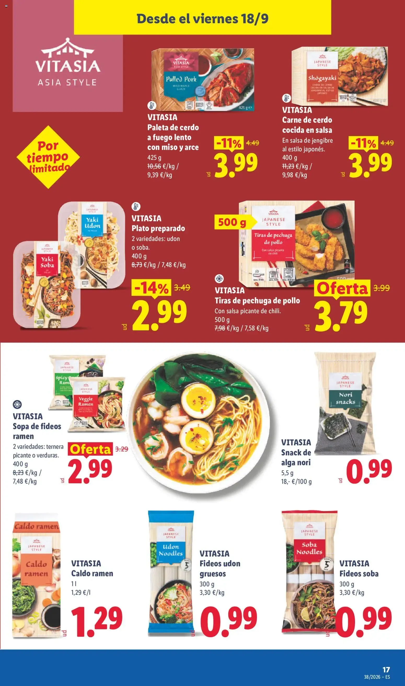Catálogo de Lidl: Elige el N°1 en calidad-precio 14 de septiembre al 20 de septiembre 2026 - Página 43
