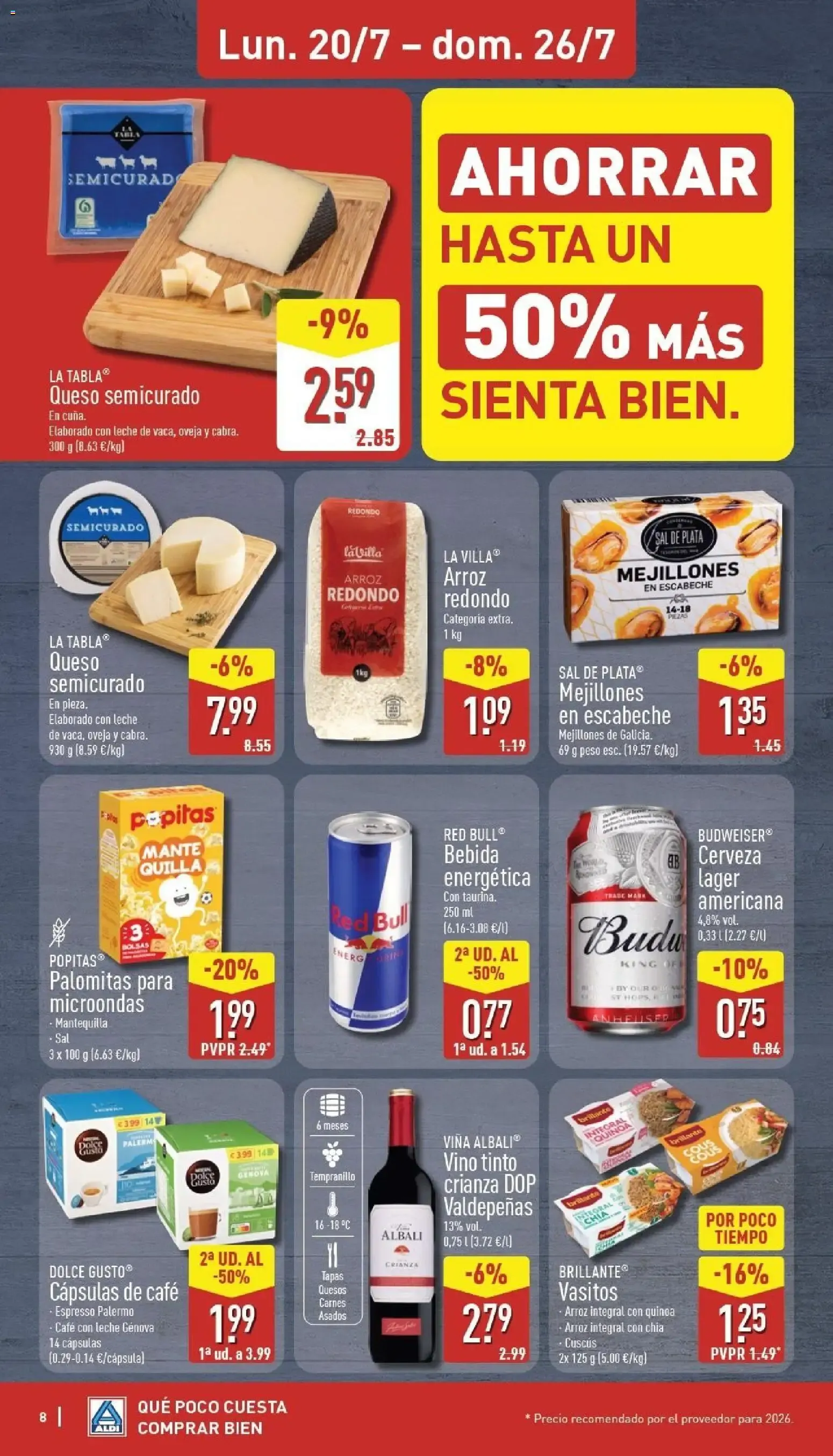 Catálogo de Aldi: Frescura a precios para la piscina 20 de julio al 26 de julio 2026 - Página 8