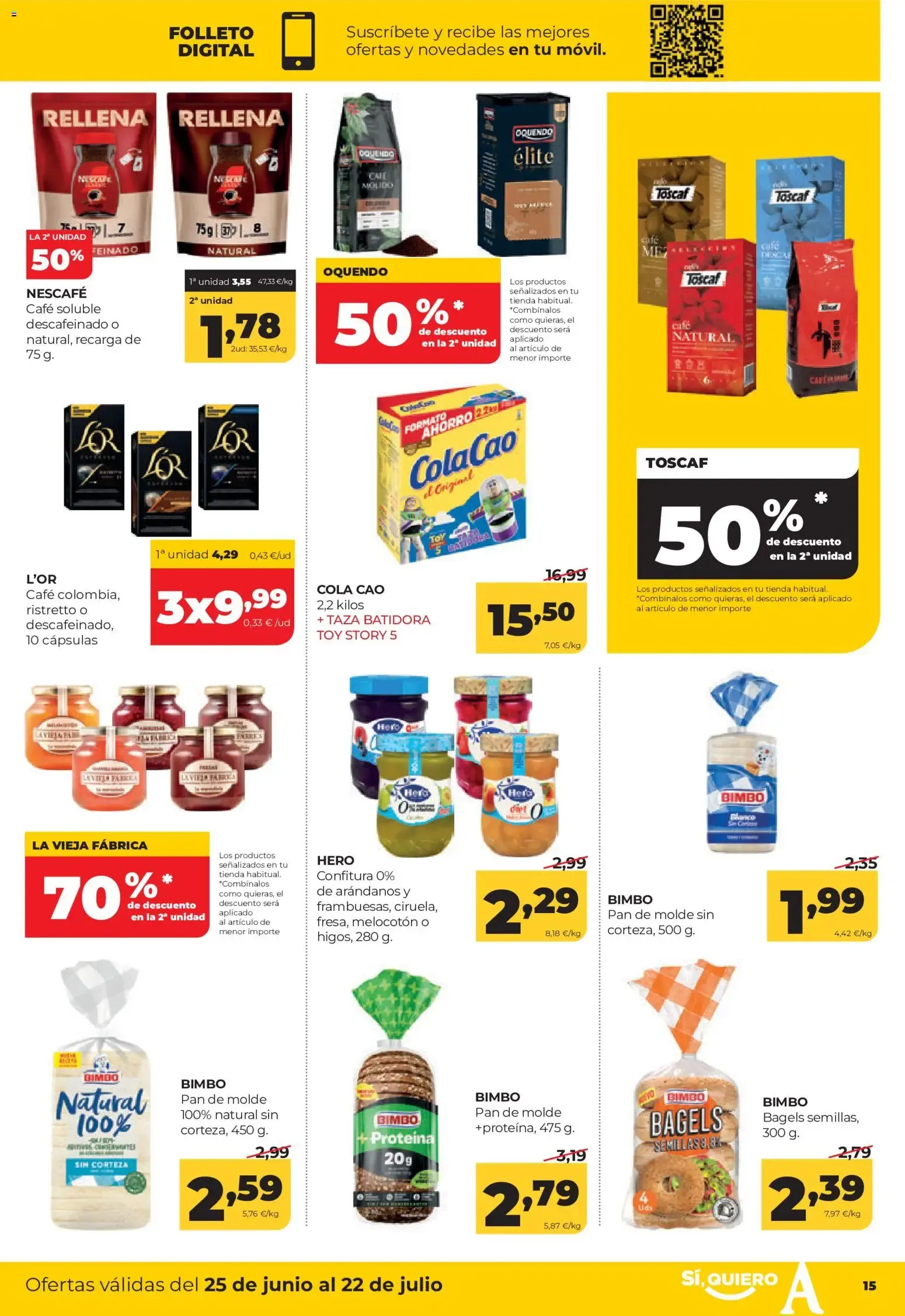 Catálogo de Alimerka folleto >> 25/06 - 22/07/2026 (catálogo) 25 de junio al 22 de julio 2026 - Página 15