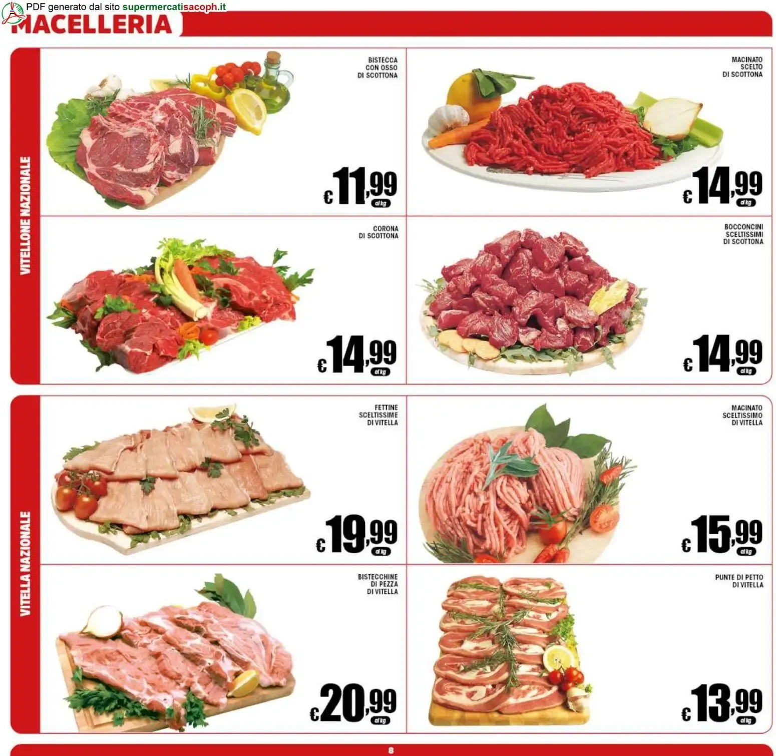 Sacoph volantino dal 31/07/2026 - online Offerte da 31 luglio a 11 agosto di 2026 - Pagina del volantino 8