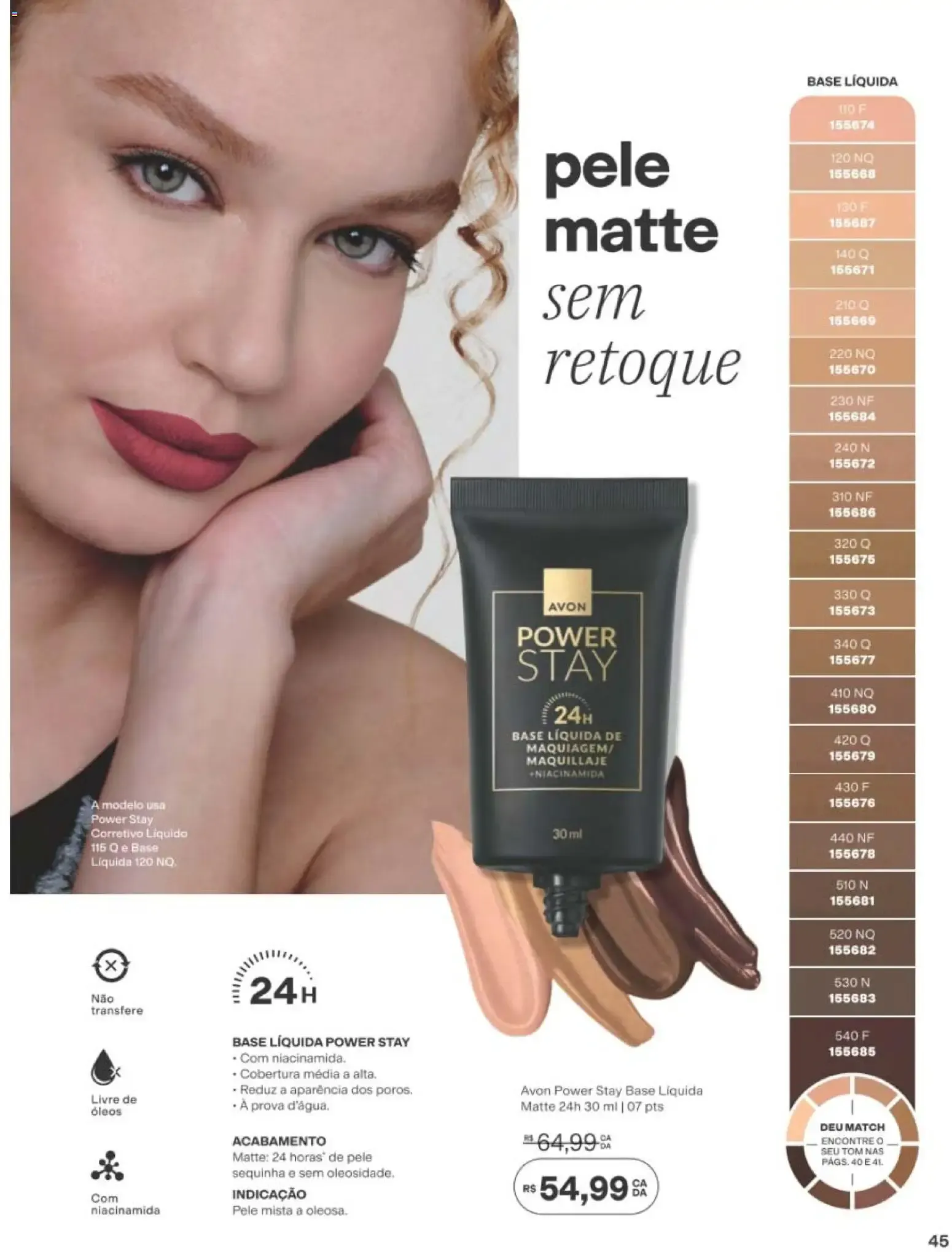Encarte de Avon | Campanha Ciclo 12/2026 | Mês do Batom com Power Stay Matte Glitter 19 de julho até 9 de agosto 2026 - Pagina 45