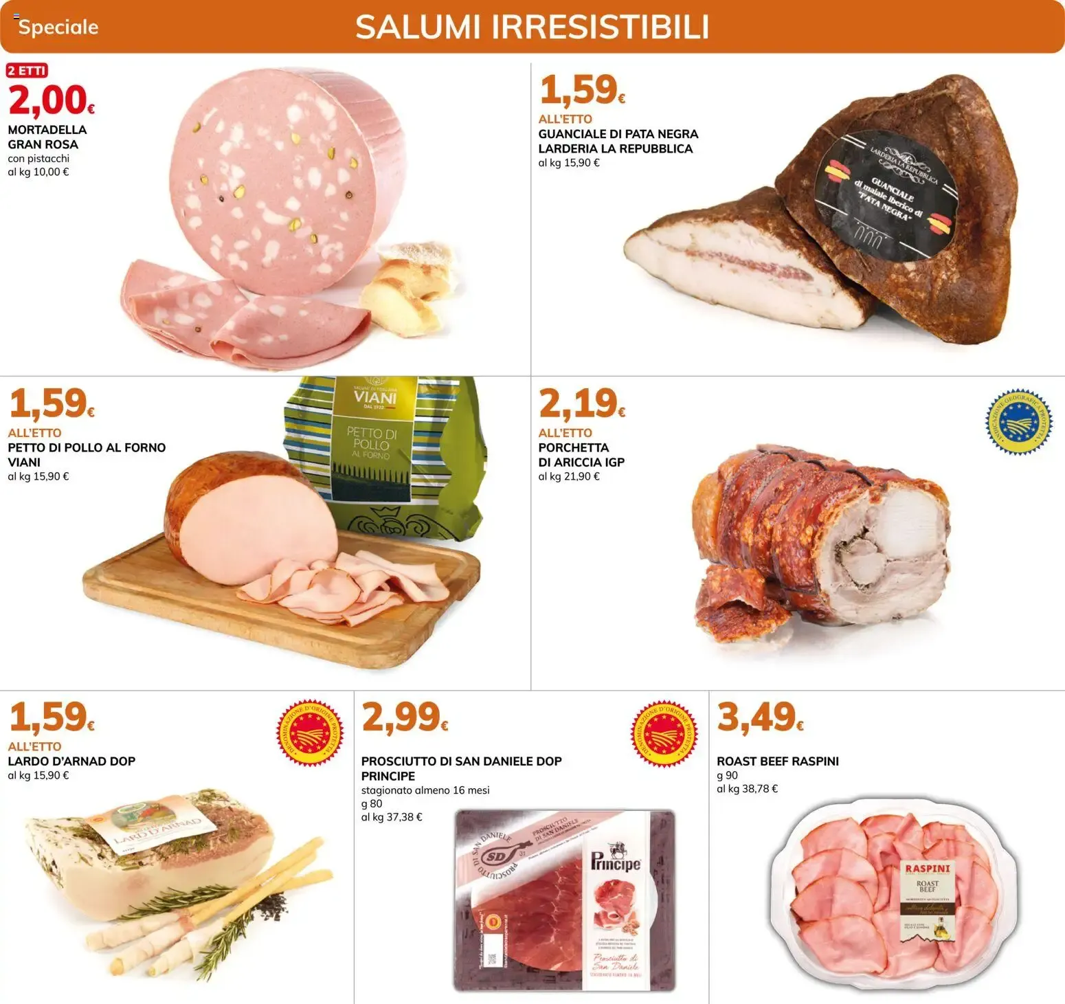 Speciale Salumi Irresistibili da 18 agosto a 31 agosto di 2026 - Pagina del volantino 3