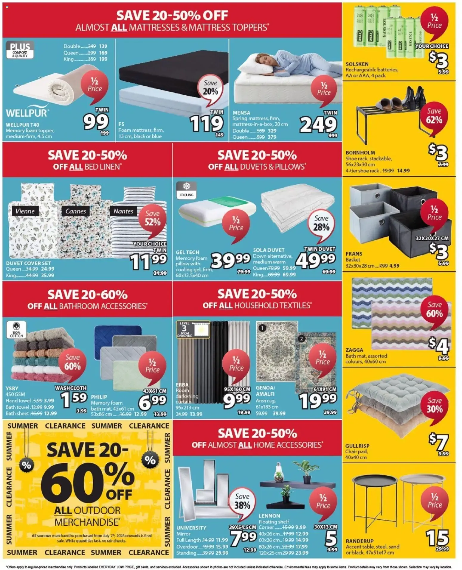 JYSK weekly flyer from Aug 27, 2026 > weekly specials & deals from August 27 to September 9 2026 - flyer page 2