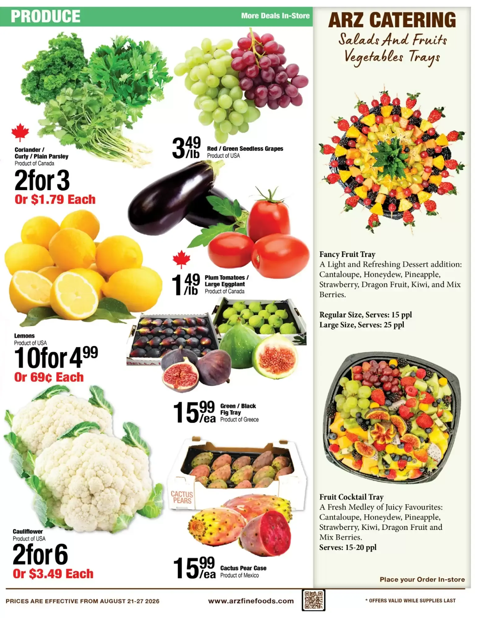 Arz Fine Foods flyer week 34 from August 21 to August 27 2026 - flyer page 7