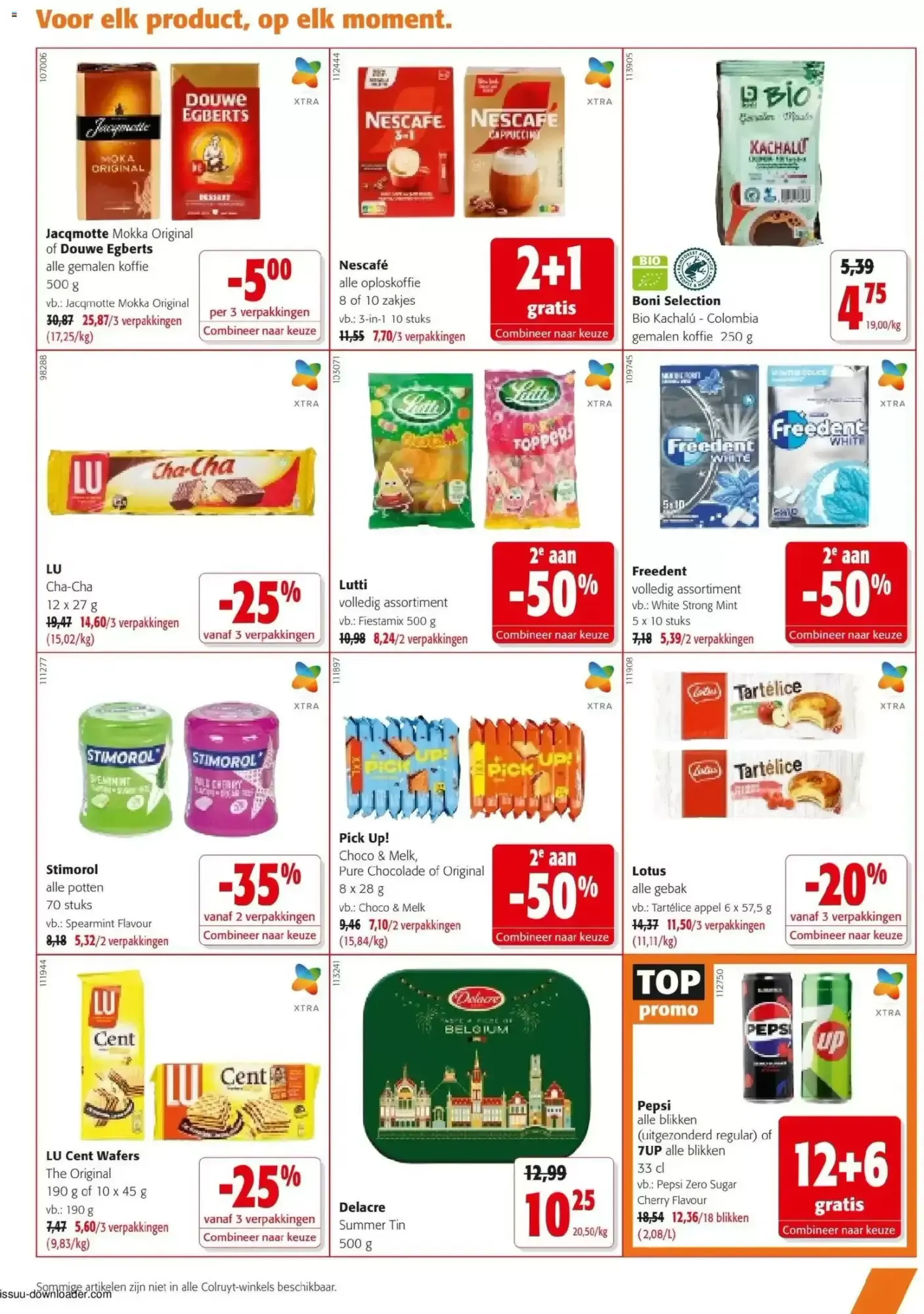 Alle acties van 17 juni tot 30 juni 2026 - folder pagina 5