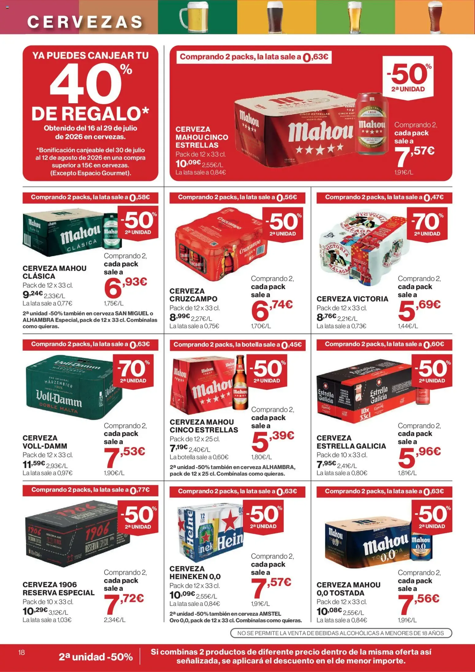 Catálogo de ¿Qué necesitas hoy? Bajamos los precios 30 de julio al 12 de agosto 2026 - Página 18