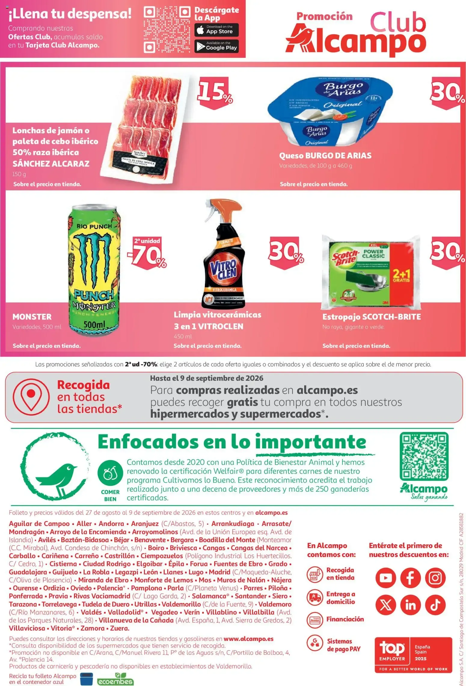 Catálogo de Alcampo Supermercado Nacional 27/08/2026 - 09/09/2026 27 de agosto al 9 de septiembre 2026 - Página 8