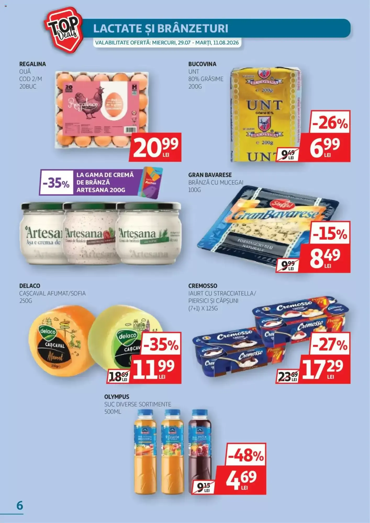 Catalog Catalog Auchan de la 29 iulie până la 11 august 2026 - Revista Pagina 6