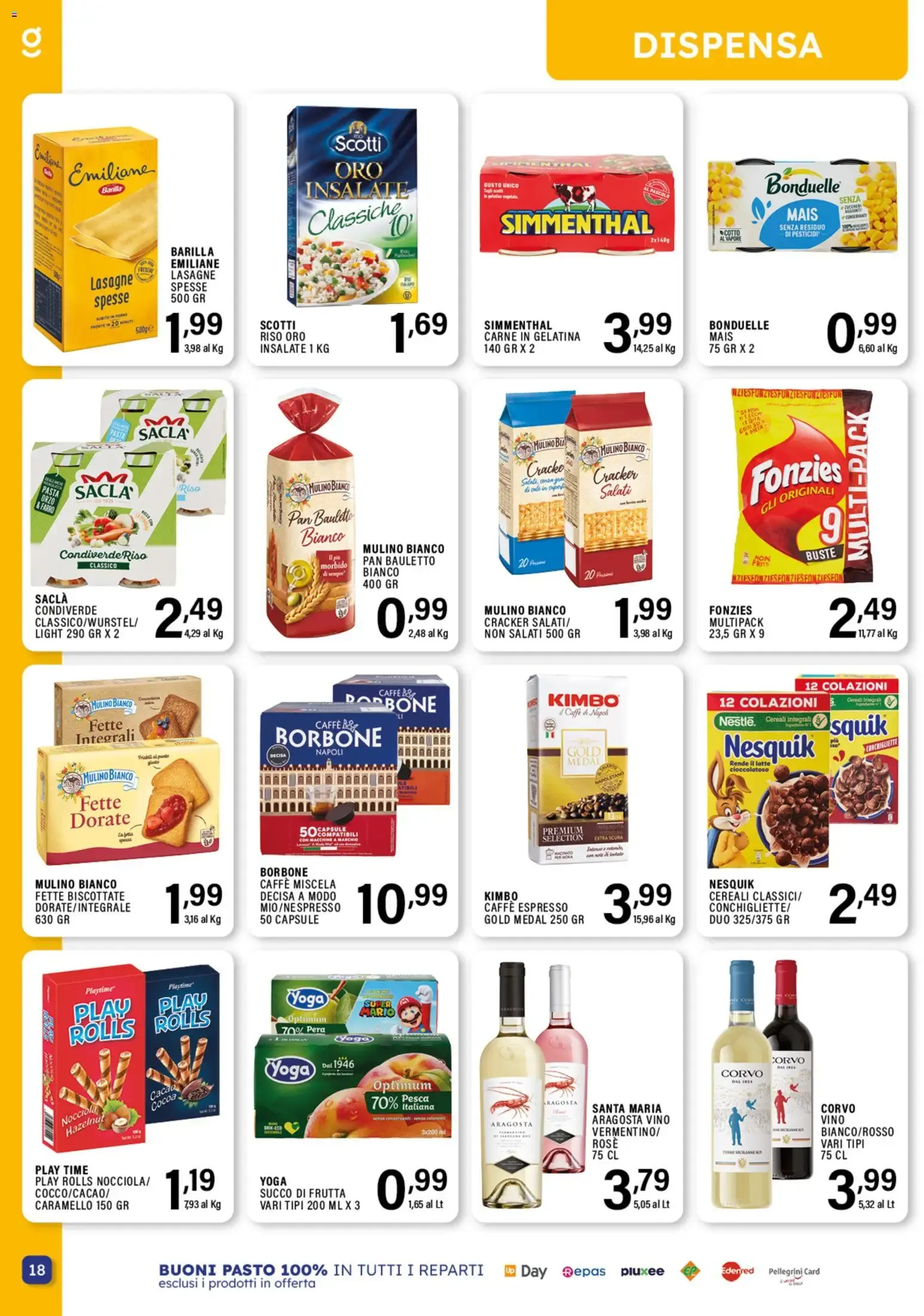 GECOP SUPERMERCATI - SOTTO COSTO FRESCHI da 10 agosto a 23 agosto di 2026 - Pagina del volantino 18
