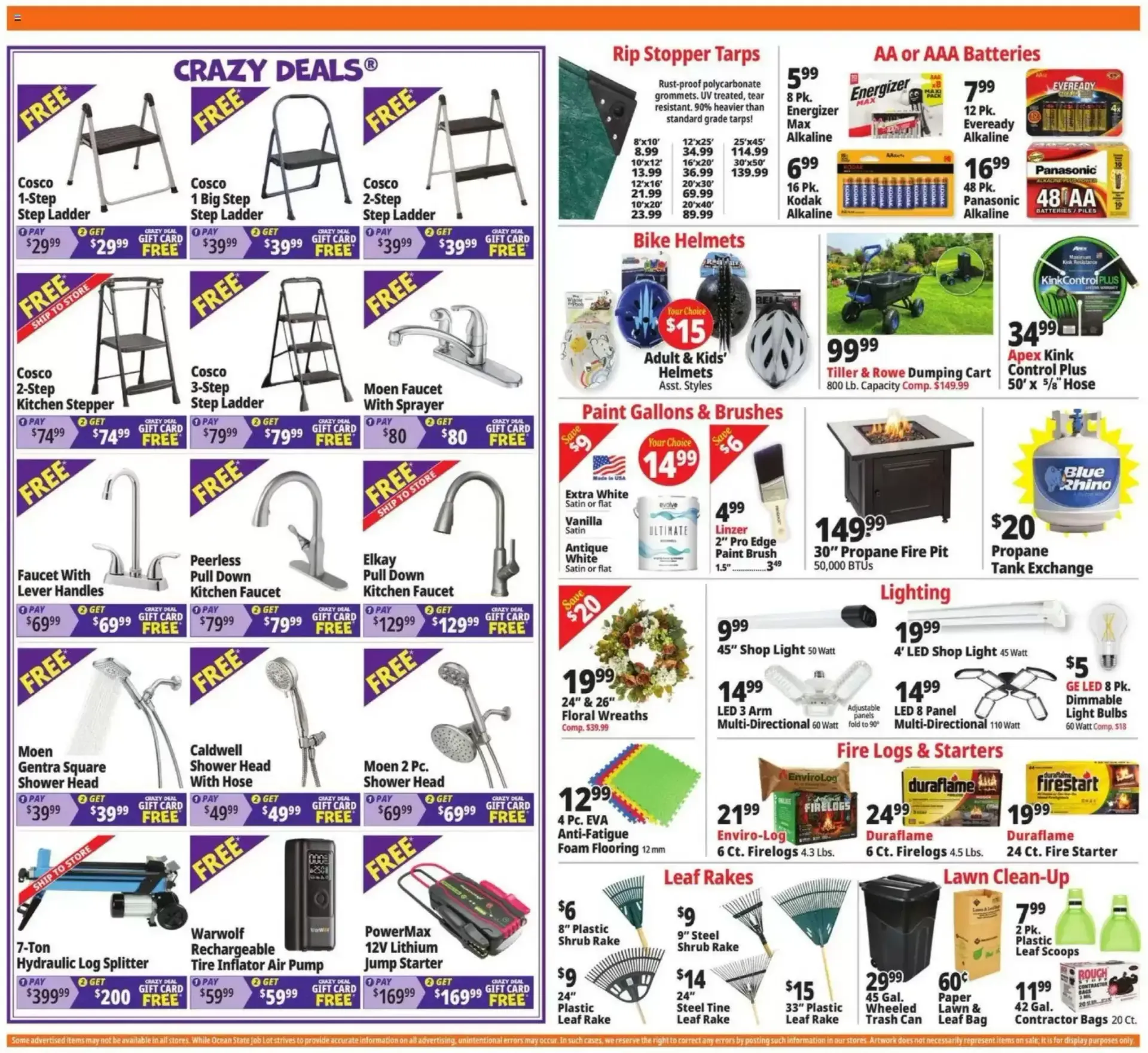 Weekly ad Ocean State Job Lot flyer week 36 from September 3 to September 9 2026 - Page 4