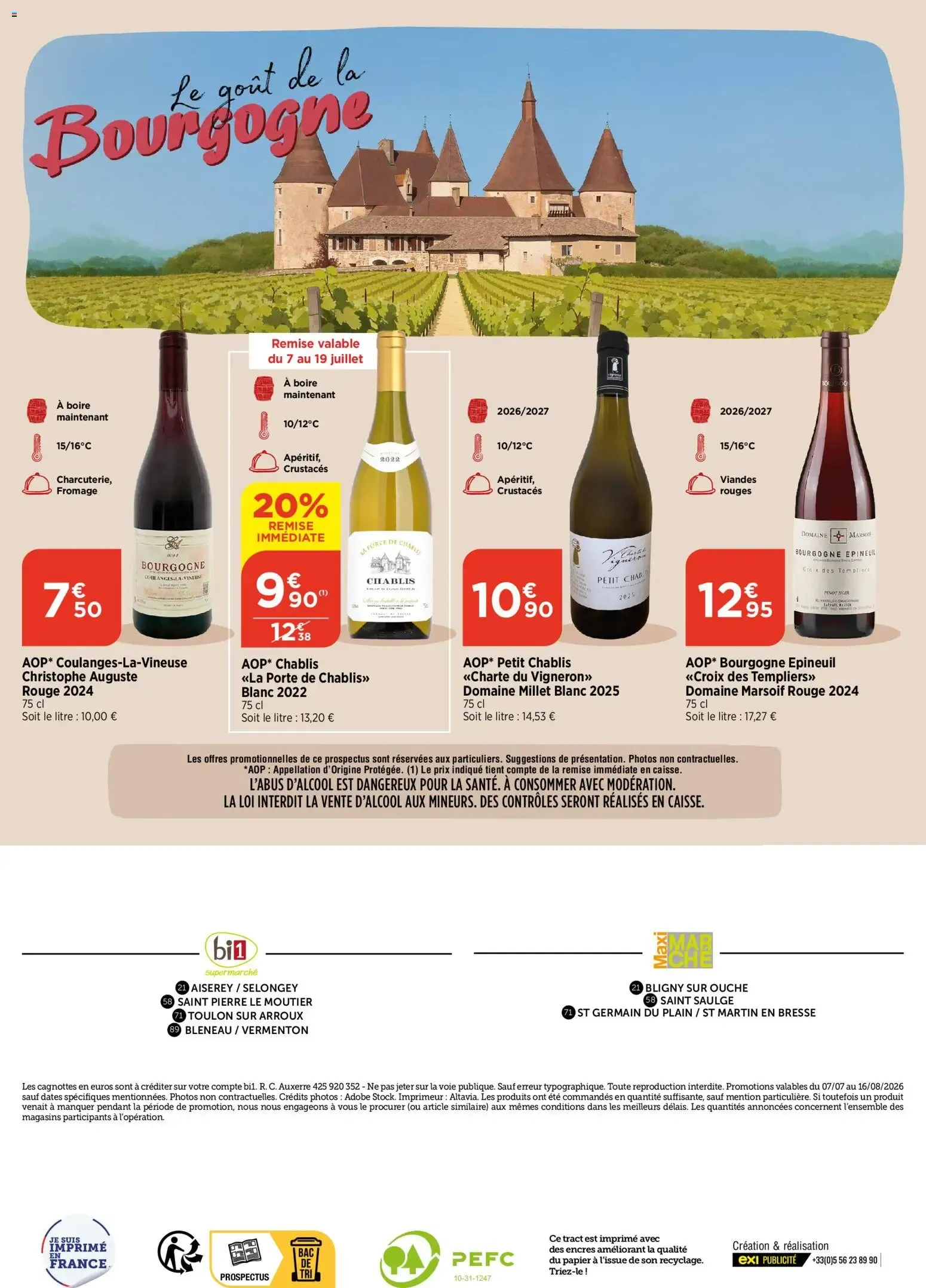 bi1 Catalogue Bourgogne à partir du 07/07/2026 - promo en ligne du 7 juillet au 16 août 2026 - Catalogue page 4