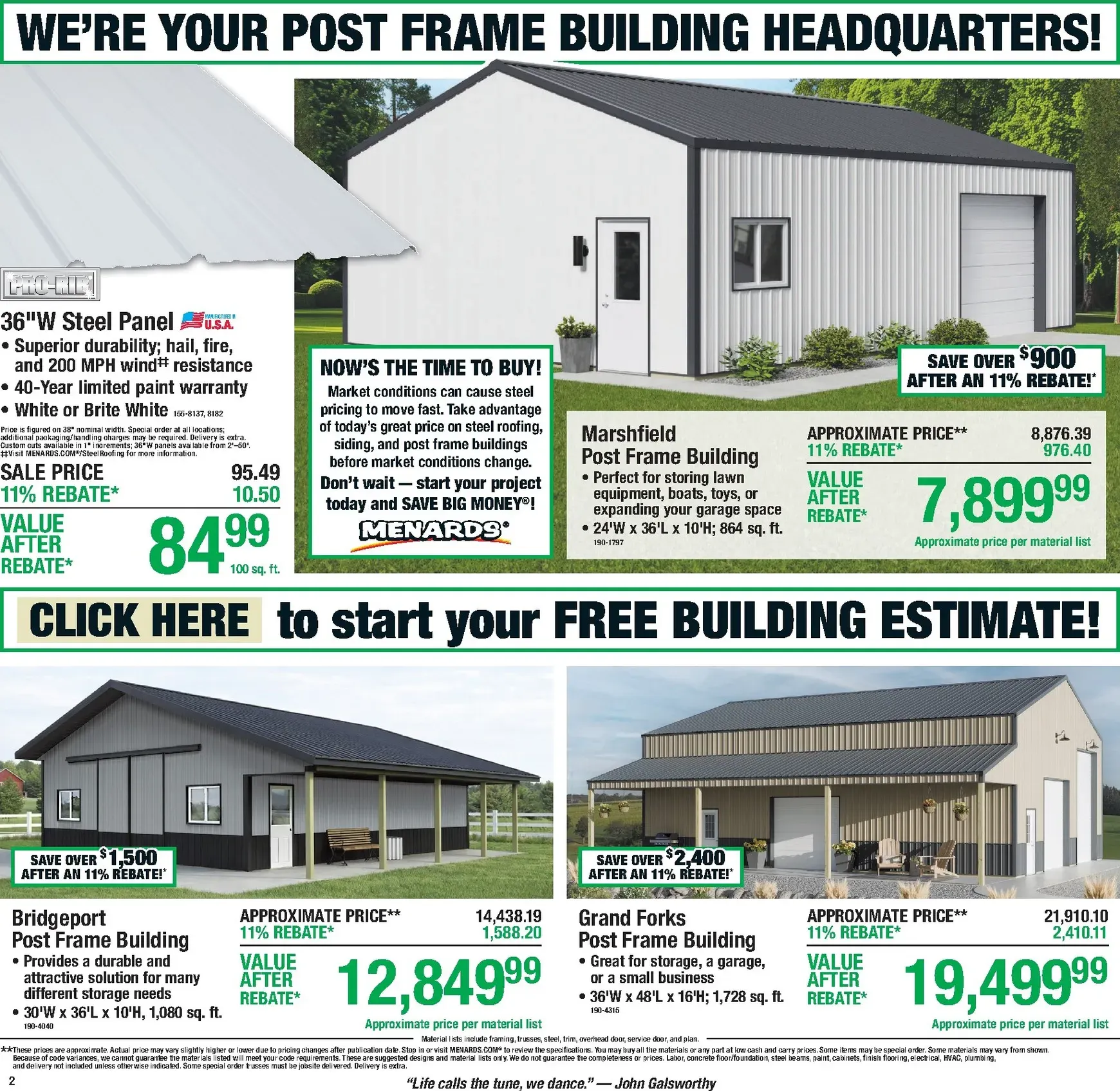 Weekly ad 11% REBATE ON EVERYTHING! from August 13 to August 23 2026 - Page 2