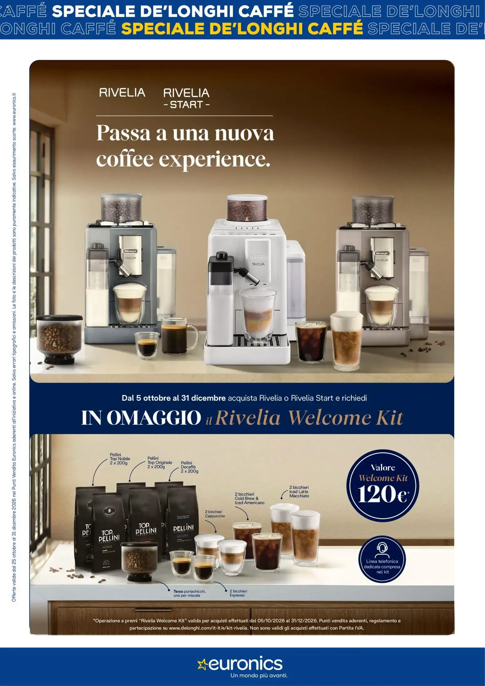 Euronics Tech Tech Speciale De'Longhi Caffè Rivelia da 25 ottobre a 31 dicembre di 2026 - Pagina del volantino 6