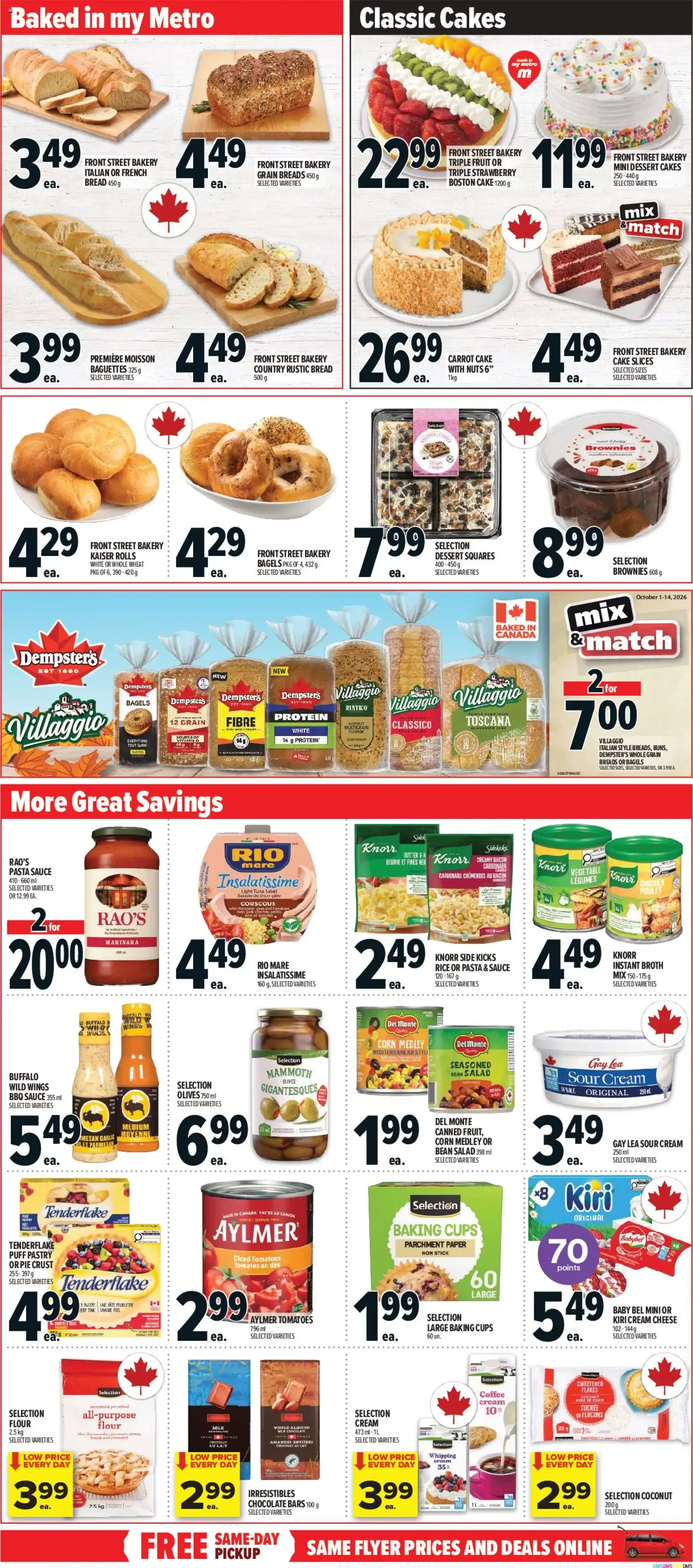 Metro weekly flyer / circulaire from Sep 24, 2026 > weekly specials & deals from September 24 to September 30 2026 - flyer page 9