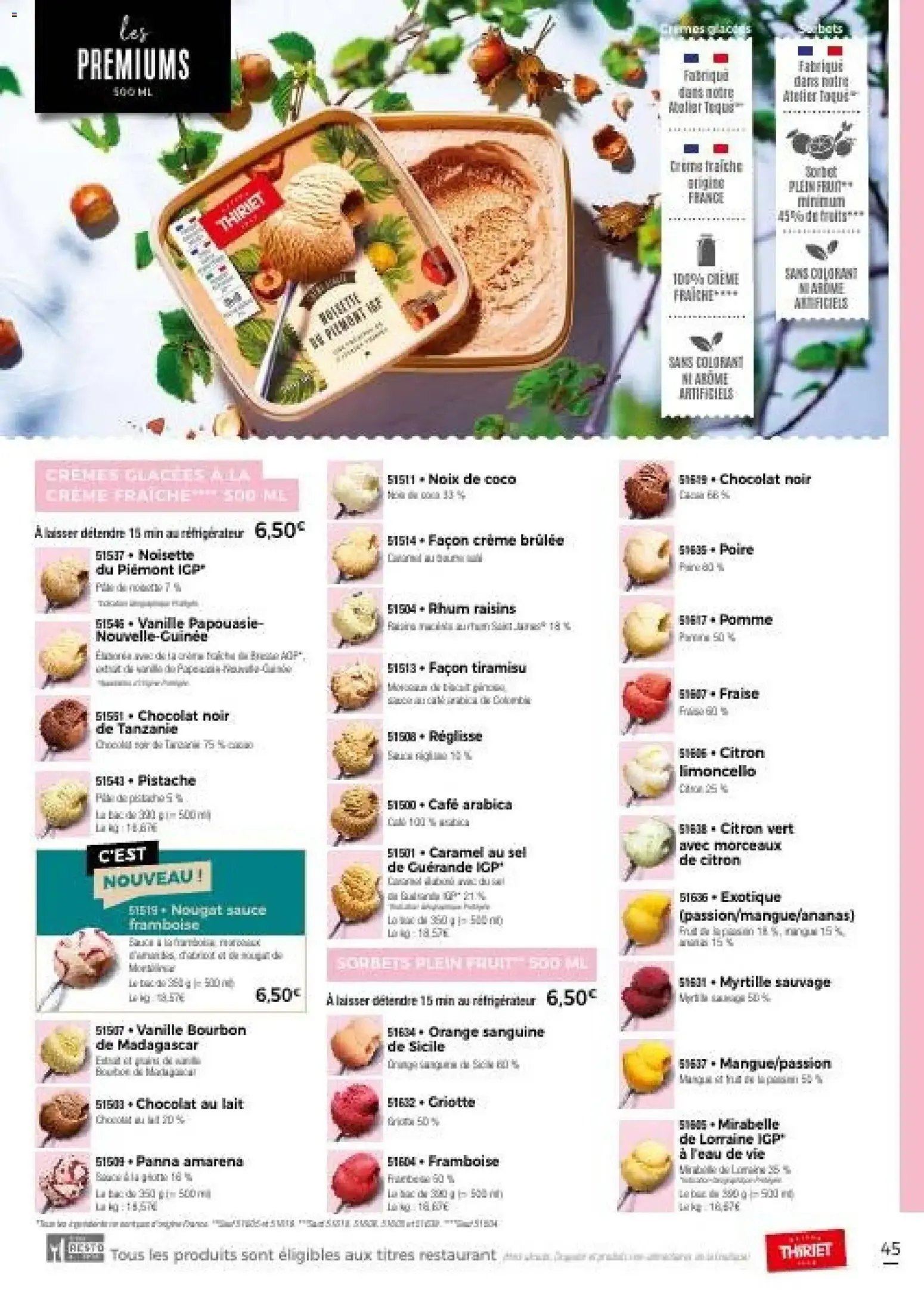 Thiriet - Catalogue automne à partir du 30/09/2026 - promo en ligne du 30 septembre au 31 décembre 2026 - Catalogue page 45