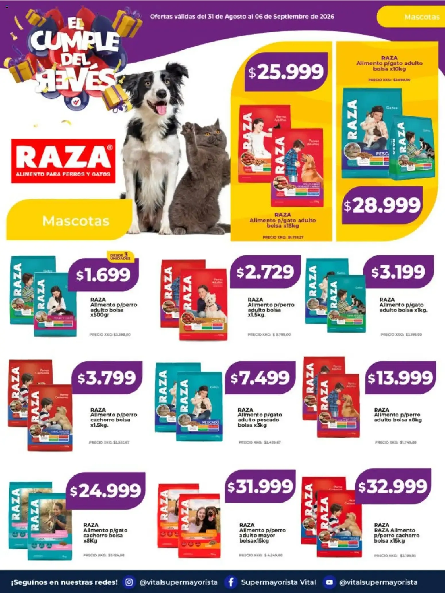 Ofertas de Vital - El Cumple del Reves 31 de agosto al 6 de septiembre 2026 - Página 28 del catálogo