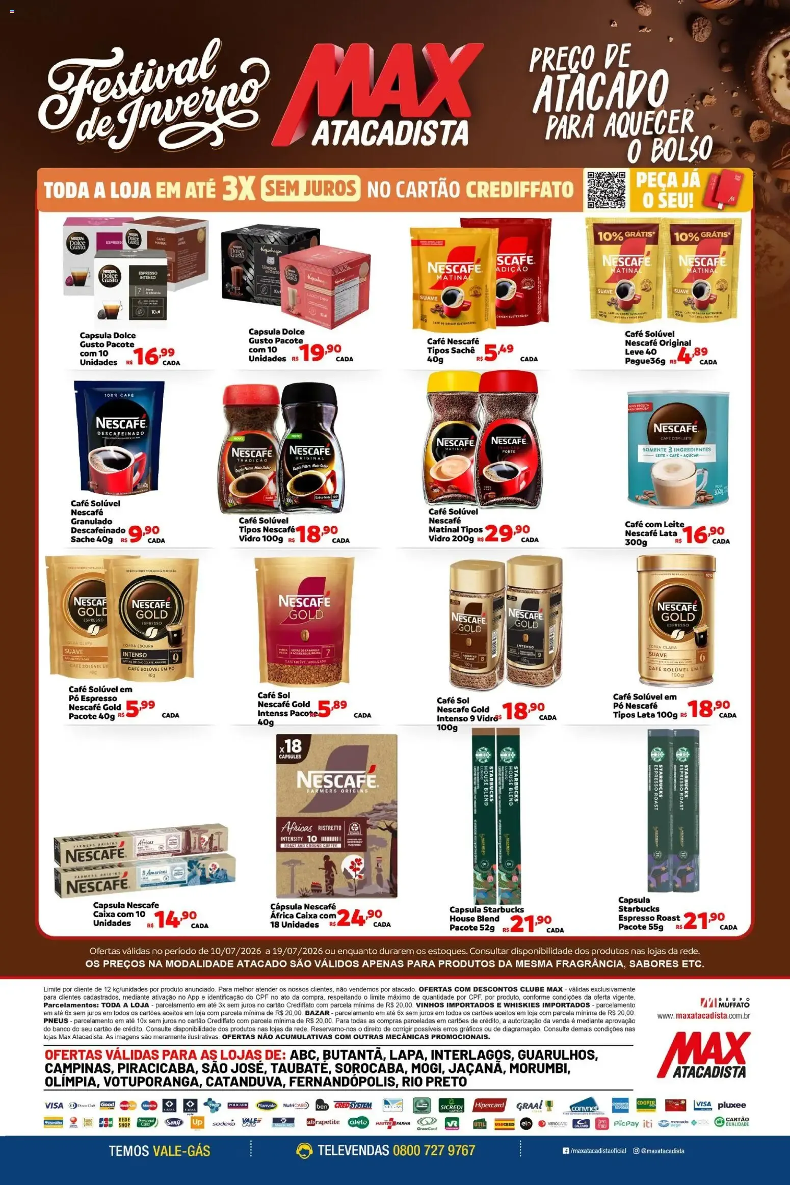 Encarte de Max Atacadista ofertas Festival de Inverno de 10/07/2026 | Promoções Online 10 de julho até 19 de julho 2026 - Pagina 2