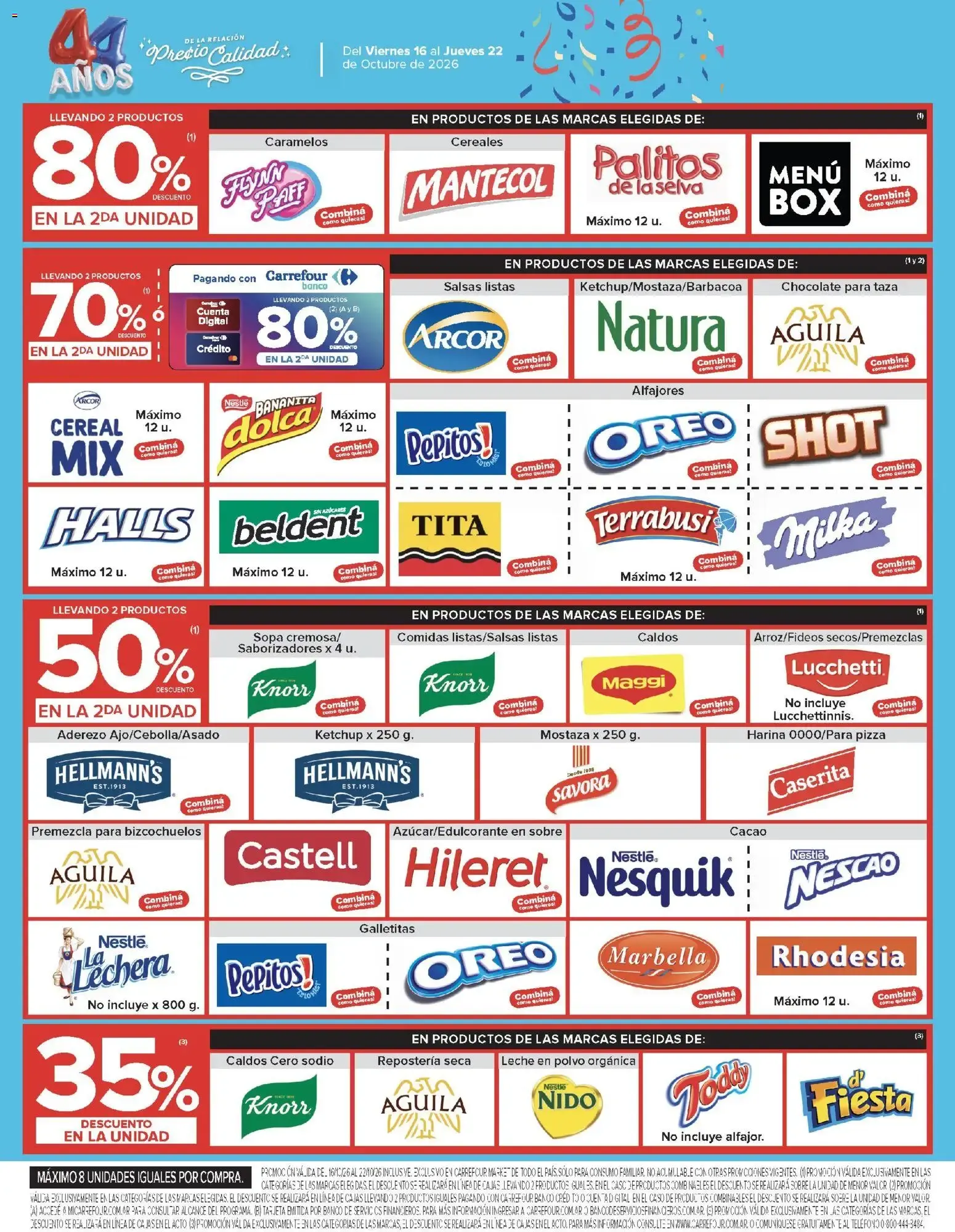 Ofertas de Carrefour - Ofertas || del 16/10/2026 - 22/10/2026 || Promociones 16 de octubre al 22 de octubre 2026 - Página 48 del catálogo
