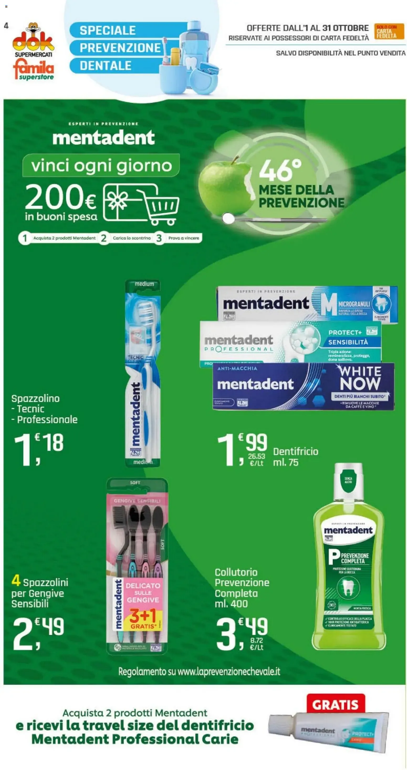 Speciale Prevenzione Dentale da 1 ottobre a 31 ottobre di 2026 - Pagina del volantino 4