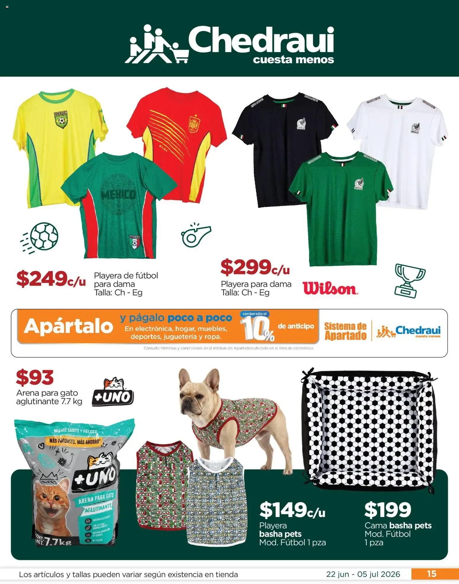 Catálogo de Chedraui folleto Llegan los porti ofertones del verano (22/06/2026 - 05/07/2026) - catálogo en línea 22 de junio al 5 de julio 2026 - Pagina 15