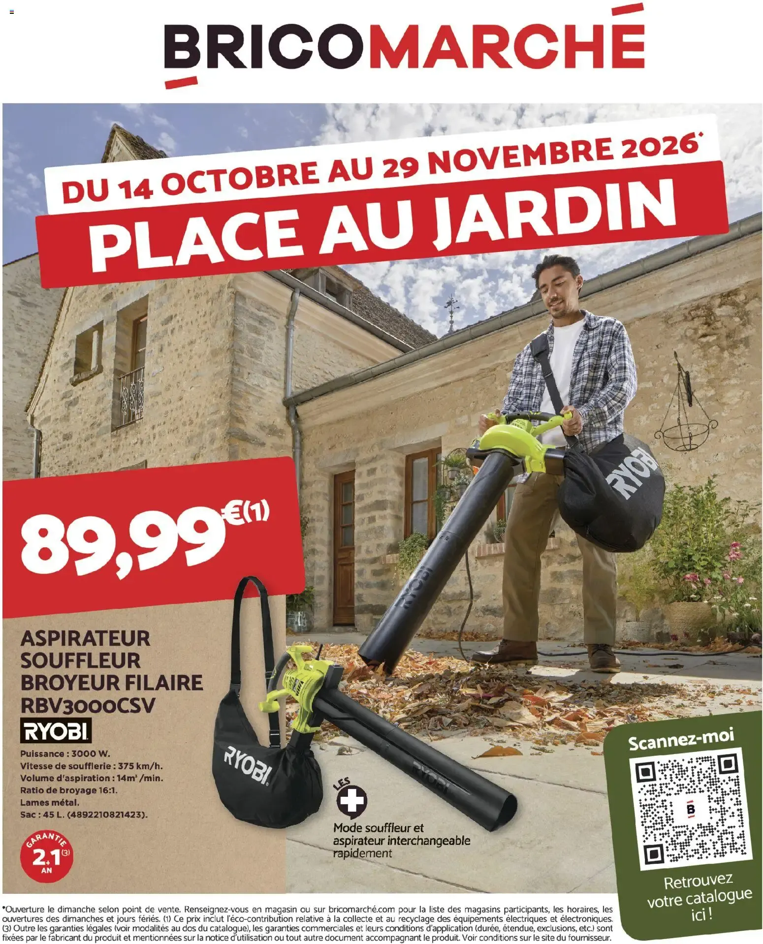 Bricomarché: Place au Jardin du 14 octobre au 29 novembre 2026 - Catalogue page 1