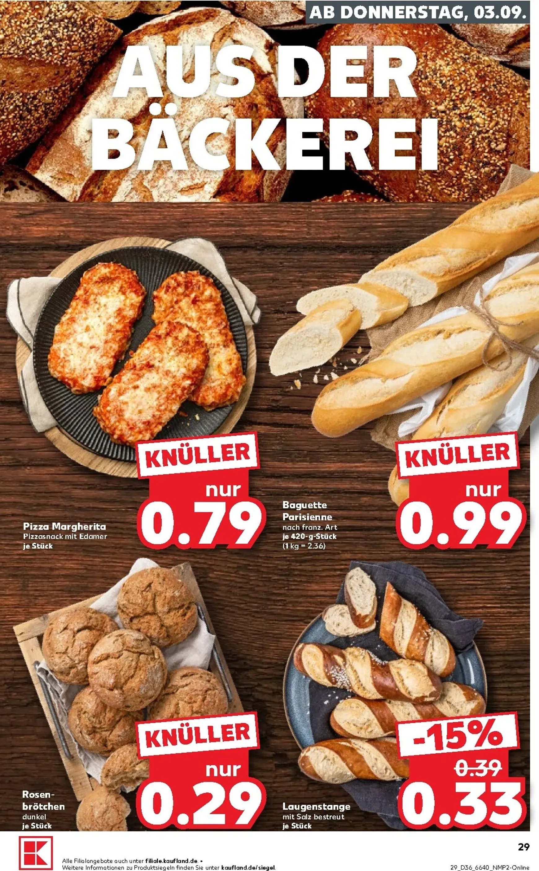 Neuer Kaufland Prospekt – von Donnerstag 03.09.2026 bis Mittwoch 09.09.2026 von 3. September bis 9. September 2026 - Prospekt seite 30