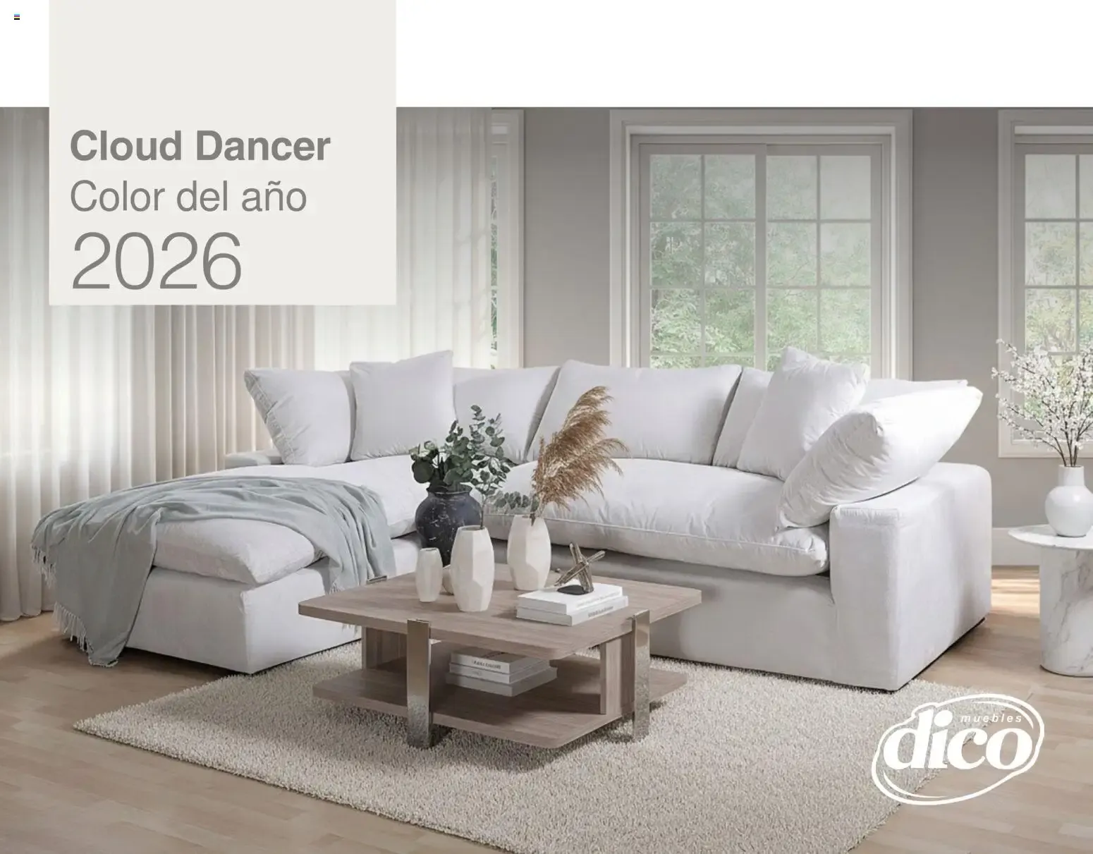 Catálogo de Muebles Dico catálogo Cloud Dancer Color del año 2026 (30/01/2026 - 31/12/2026) - catálogo en línea 30 de enero al 31 de diciembre 2026 - Pagina 1