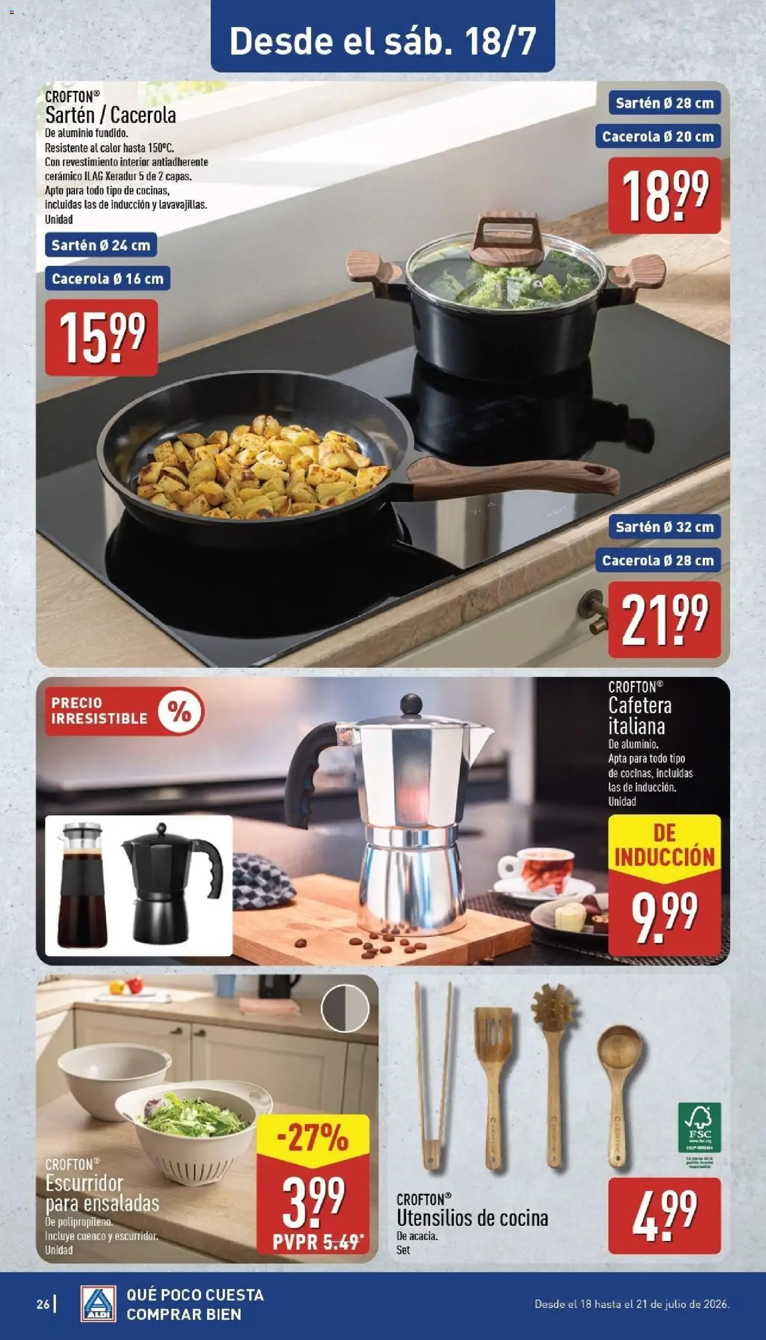 Catálogo de Aldi | 4 Años en Canarias 13 de julio al 19 de julio 2026 - Página 26