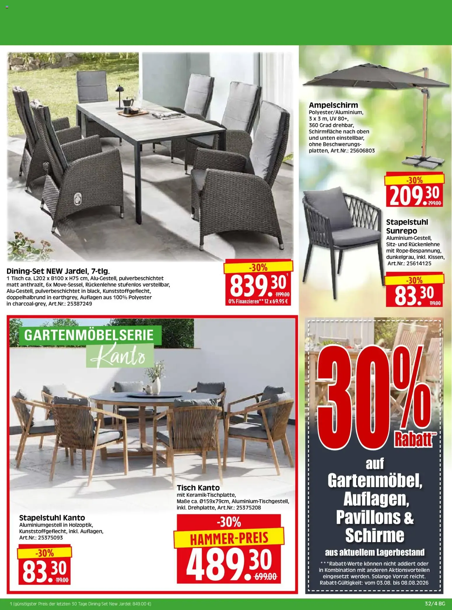 HERKULES Bau & Garten (ab 03.08.2026) zum Blättern von 3. August bis 8. August 2026 - Prospekt seite 4