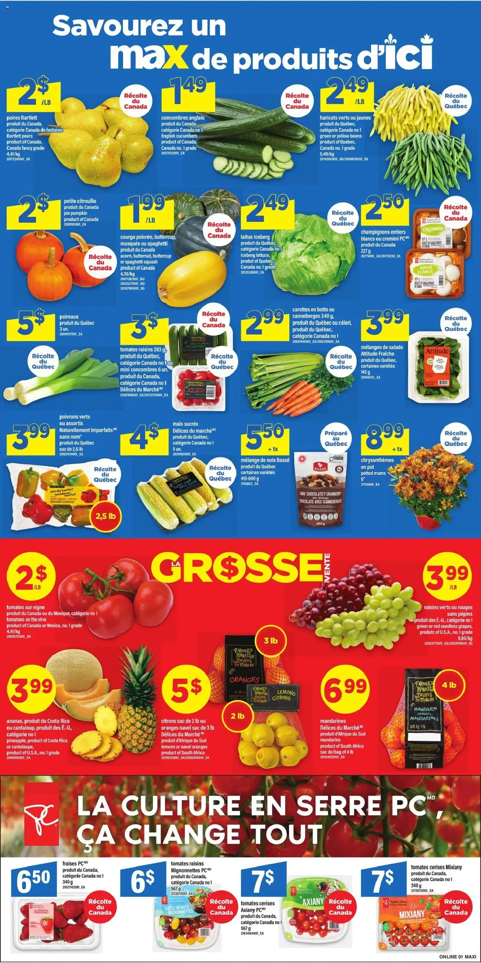 Maxi weekly flyer / circulaire from Oct 1, 2026 > weekly specials & deals from October 1 to October 7 2026 - flyer page 5